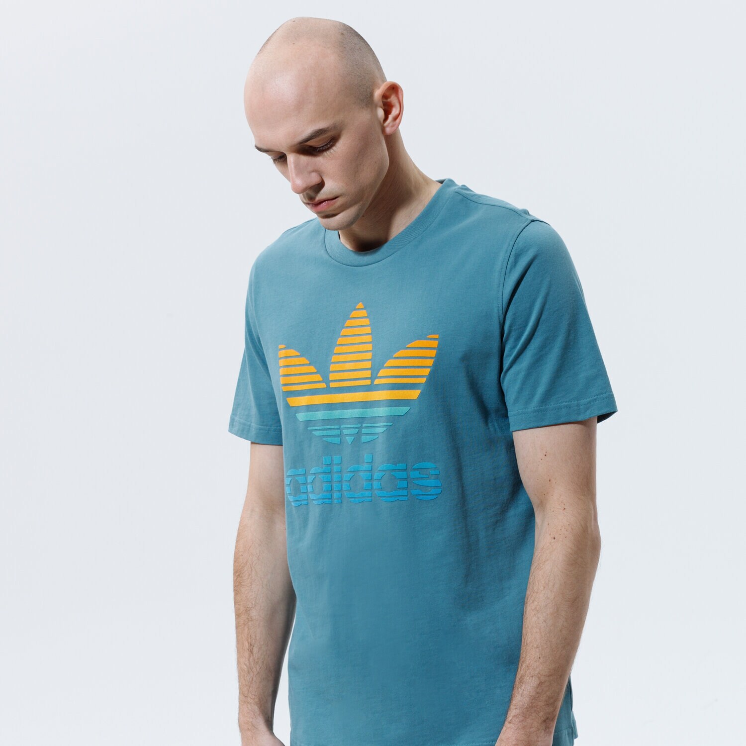 Bărbați tricou ADIDAS TRICOU TREF OMBRE T GP0164 Albastru