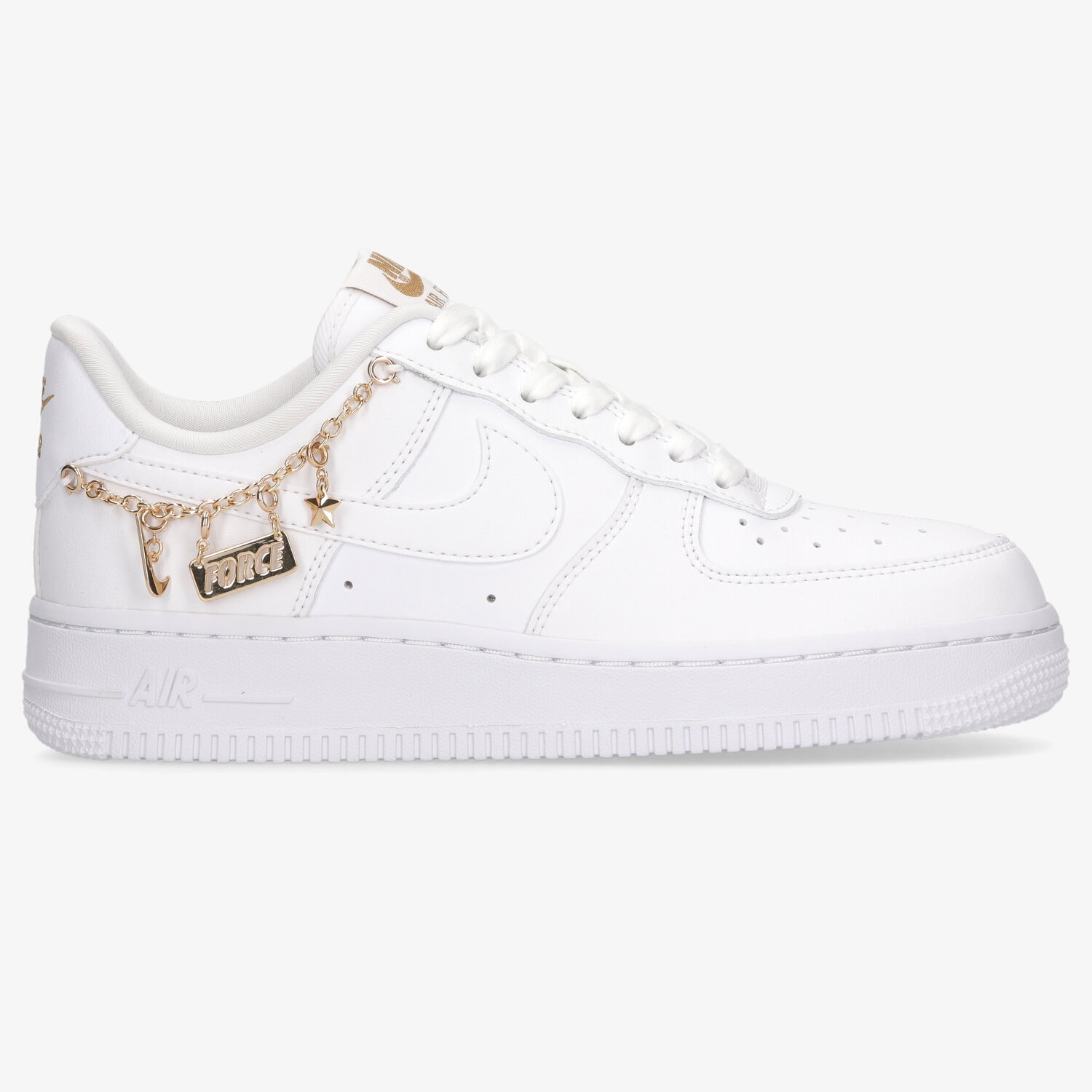 Femei pantofi sport NIKE WMNS AIR FORCE 1 '07 LX DD1525-100 Alb