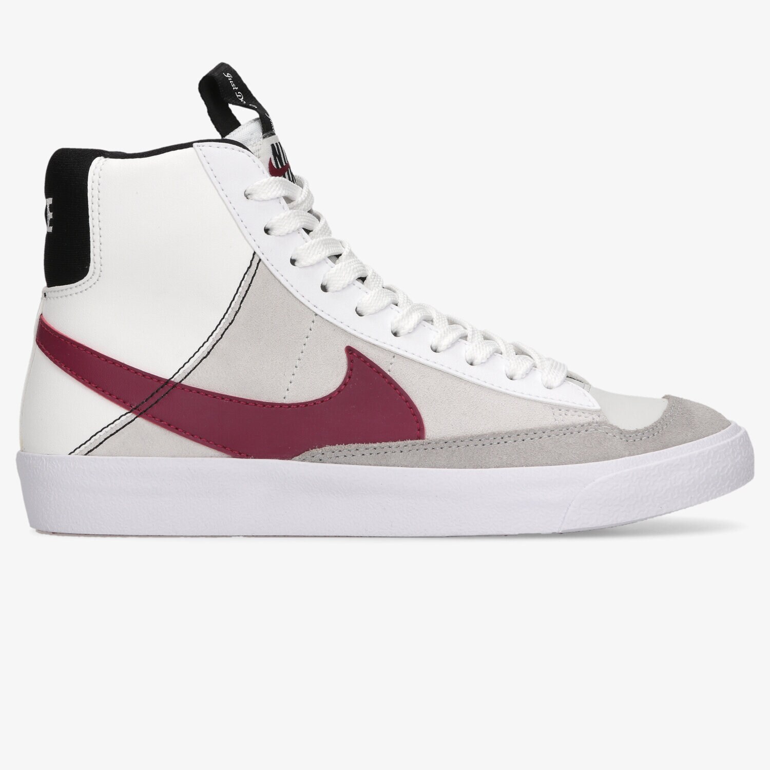 Copii pantofi sport NIKE BLAZER MID '77 JUNIOR  DH8640-101 Alb