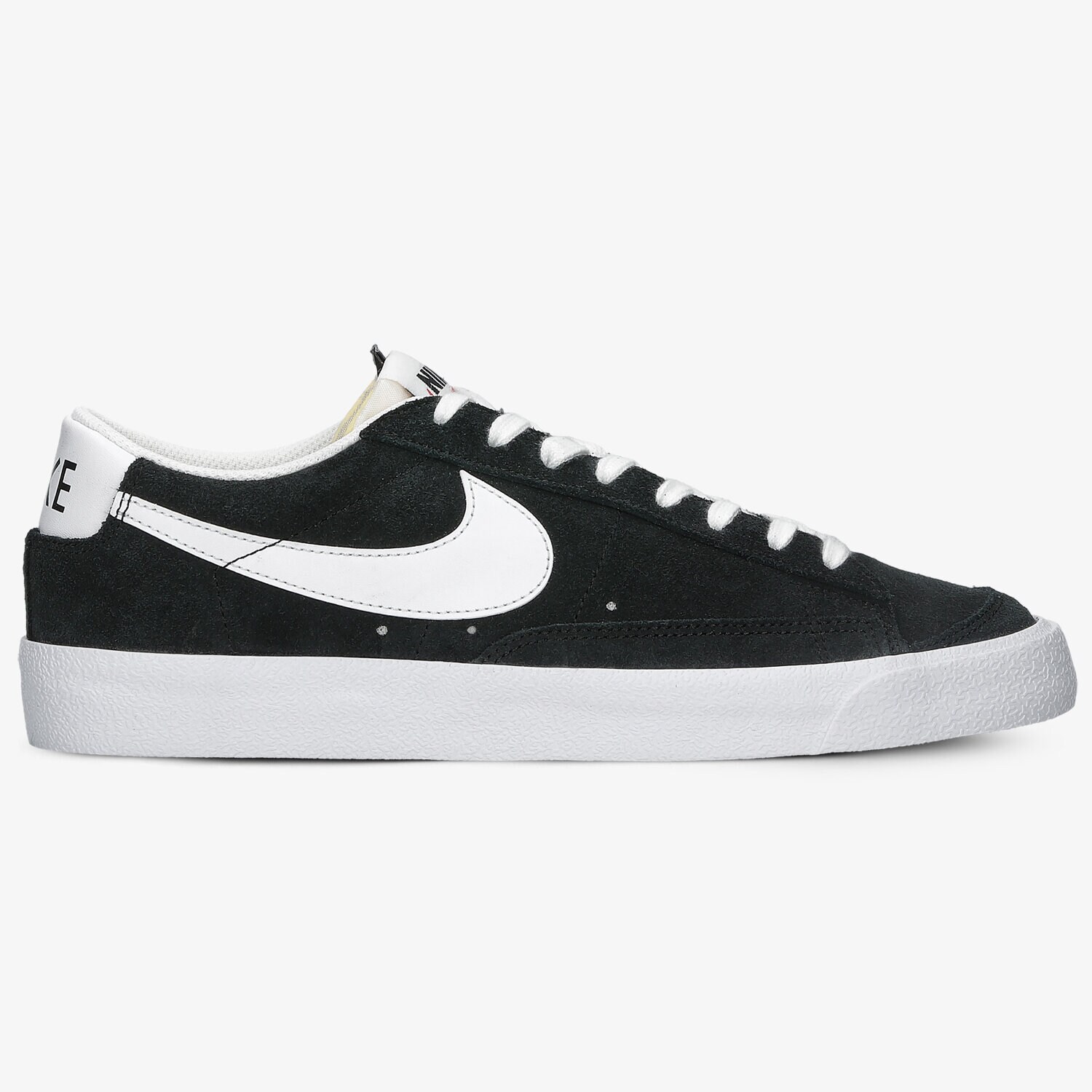 Barbați pantofi sport NIKE BLAZER LOW '77 SUEDE DA7254-001 Negru