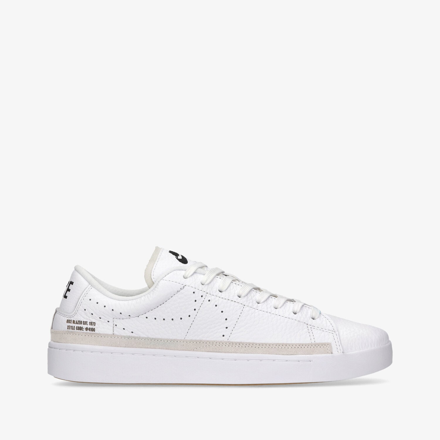 Barbați pantofi sport NIKE BLAZER LOW  DA2045-100 Alb
