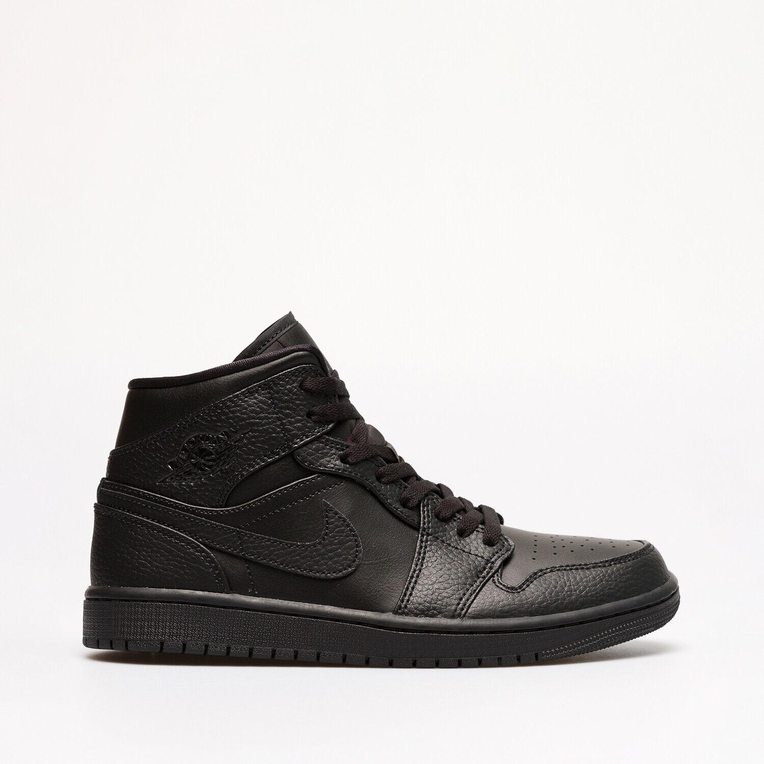 Barbați pantofi sport JORDAN AIR 1 MID  554724-091 Negru