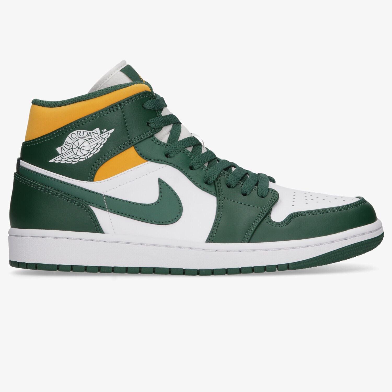 Barbați pantofi sport AIR JORDAN 1 MID  554724-371 Verde