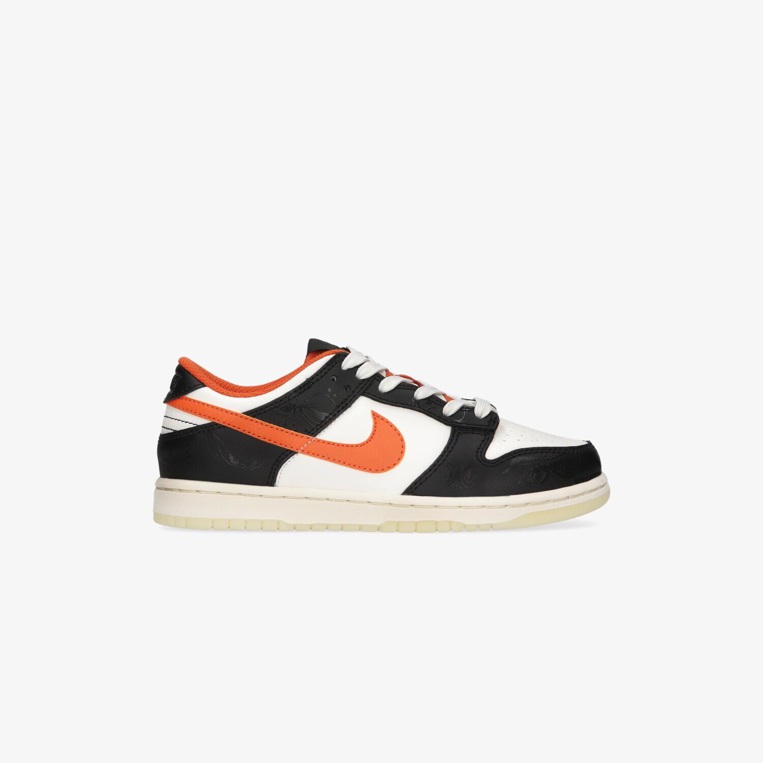 Copii pantofi sport NIKE DUNK LOW PRM (PS) DM0088-100 Negru