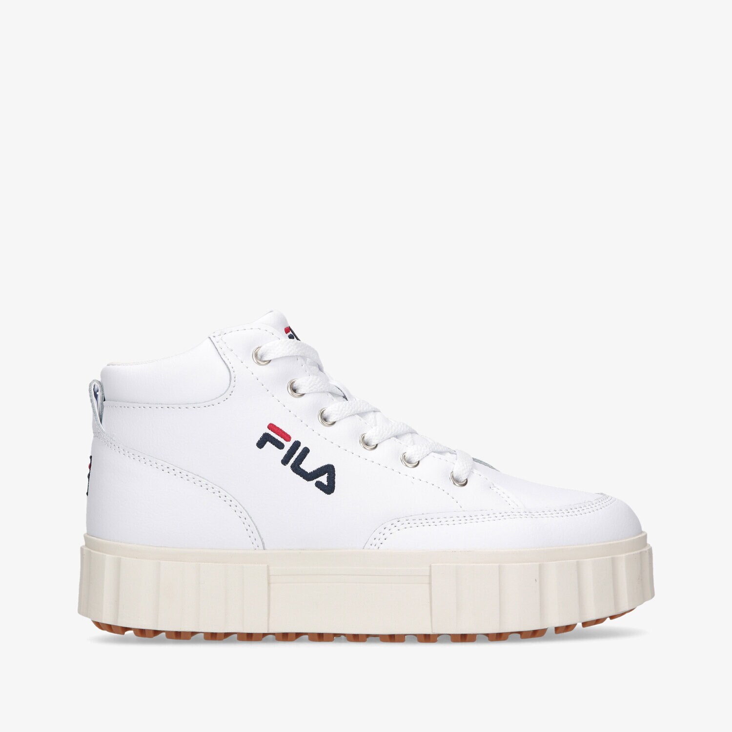 Femei pantofi sport FILA SANDBLAST L MID WMN 10113771FG Alb