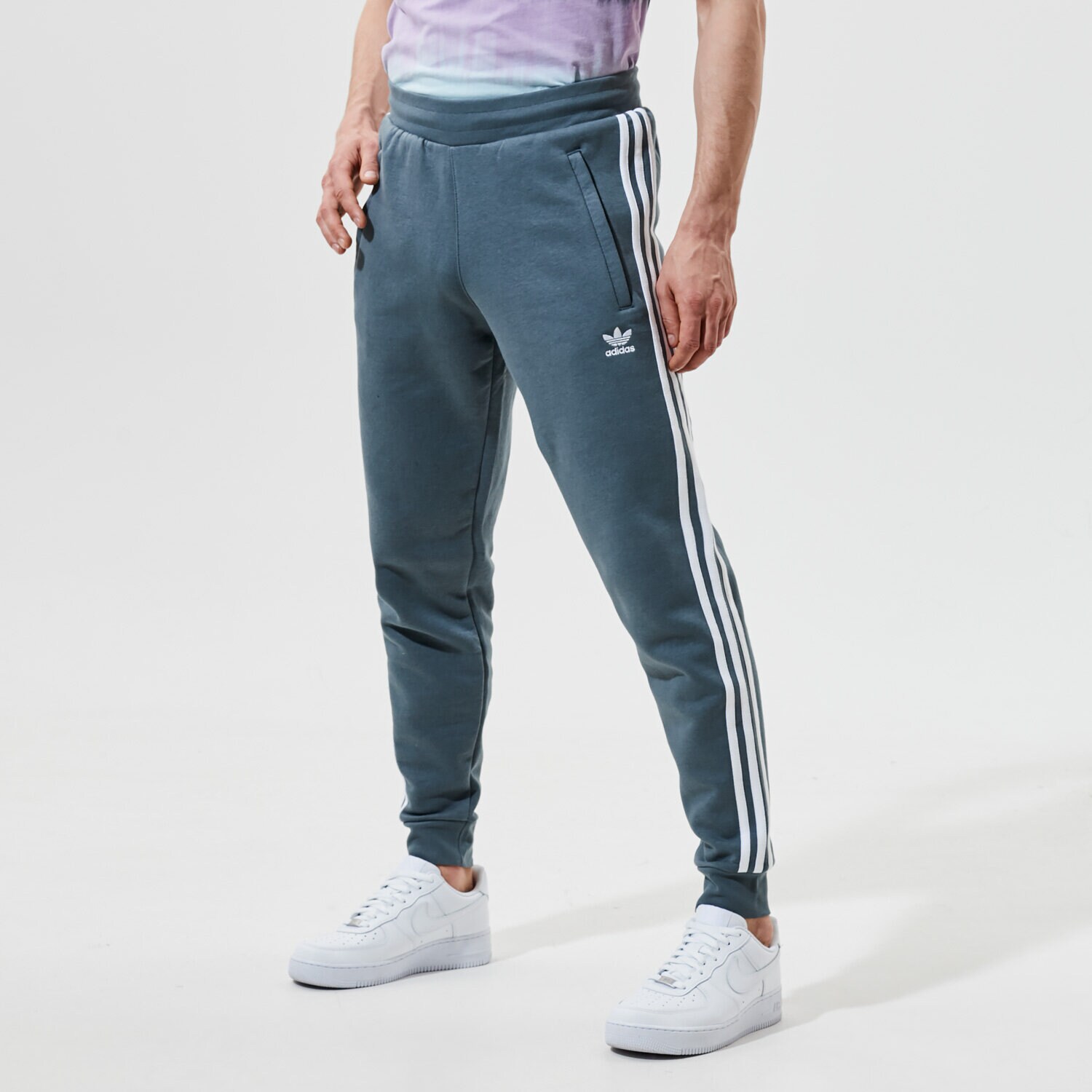 Bărbați pantaloni ADIDAS PANTALONI  3-STRIPES PANT GN3529 Albastru