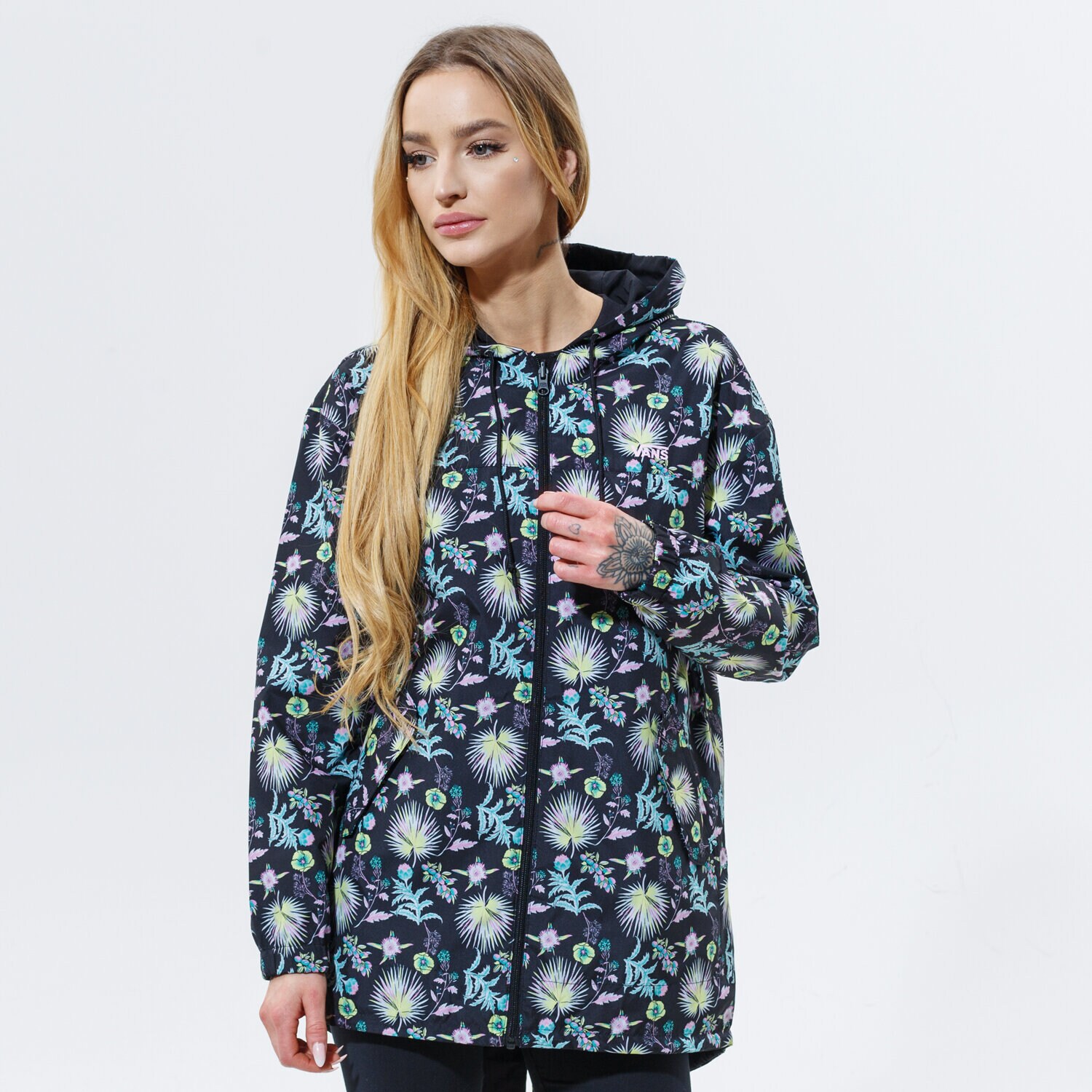 Femei jachetă VANS JACHETĂ WM MERCY REVERSIBLE PARKA BLACK/CALIFAS BLACK VN0A34FMZF71 Negru