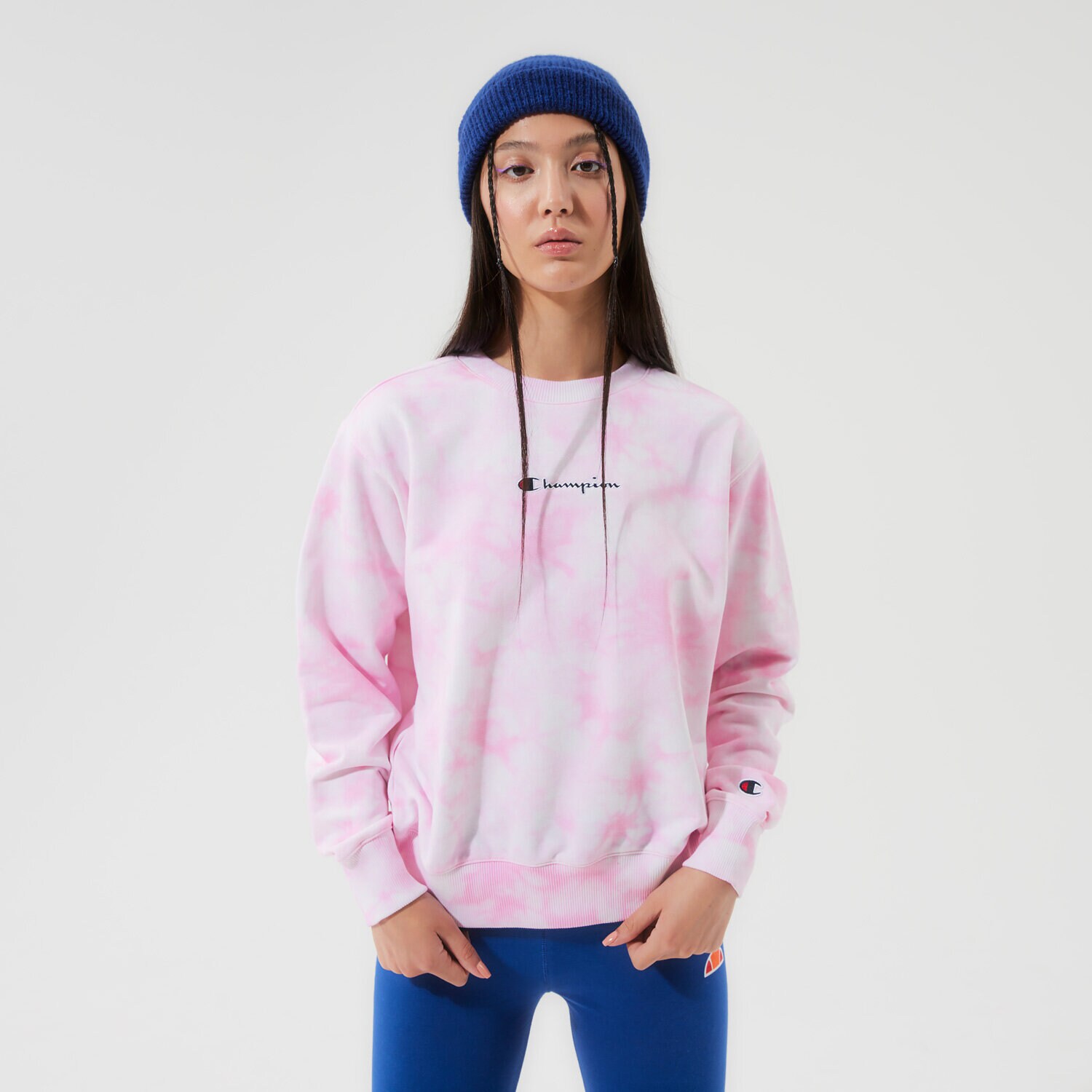 Femei bluză CHAMPION BLUZĂ CREWNECK SWEATSHIRT 113935WL005 Mulicolor