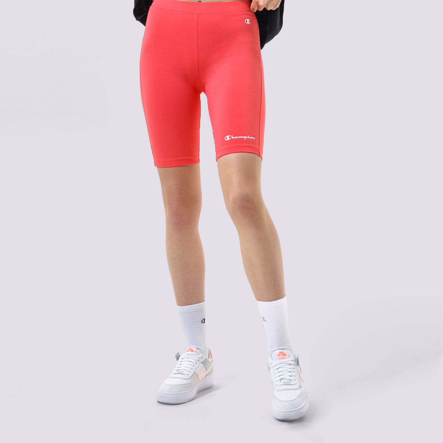 Femei pantaloni scurți CHAMPION PANTALONI SCURȚI BIKE TRUNK 113989PS004 corai