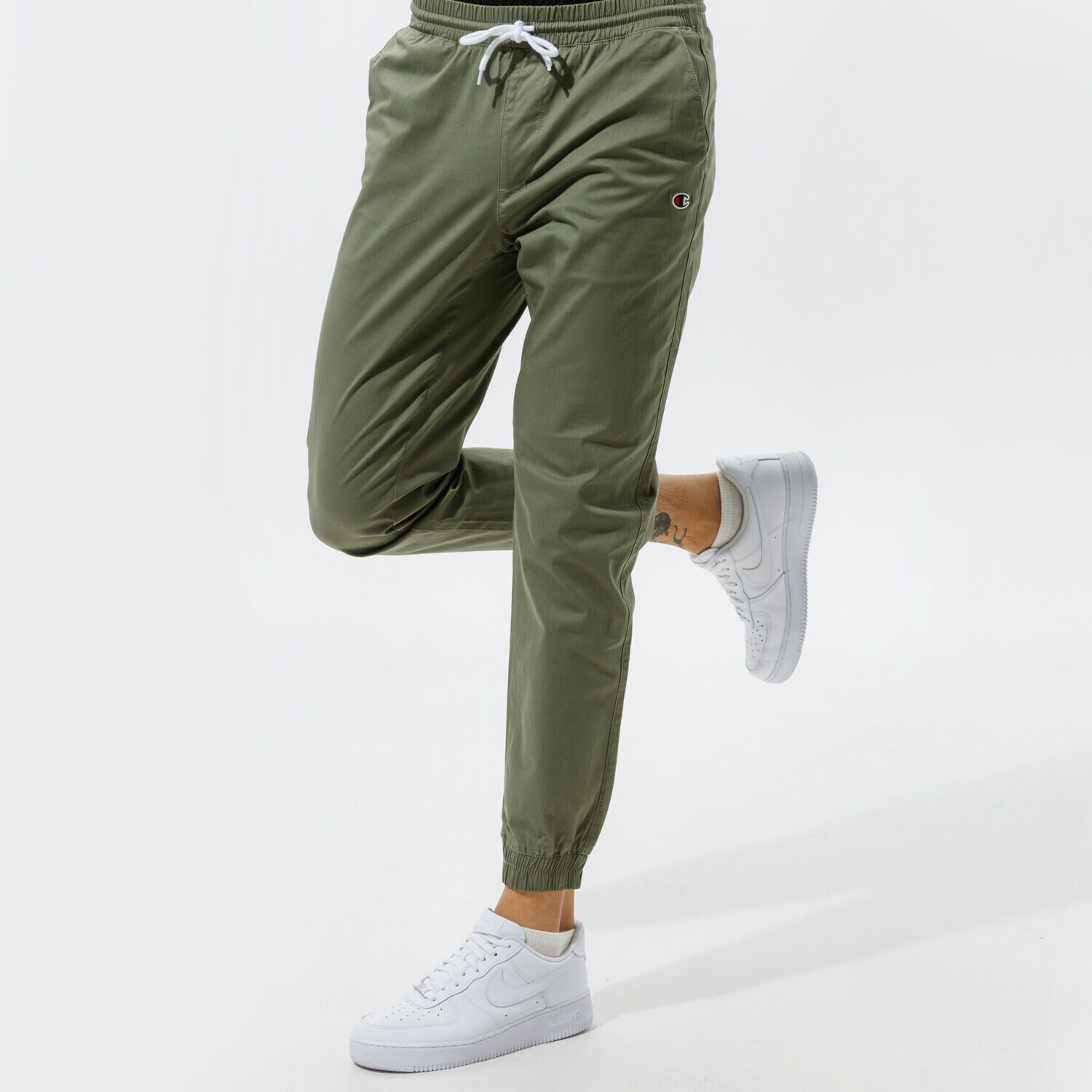 Bărbați pantaloni CHAMPION PANTALONI  ELASTIC CUFF PANTS 214366GS030 Gri