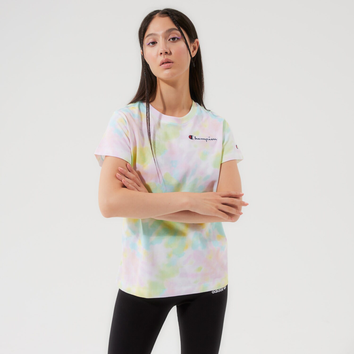 Femei tricou CHAMPION TRICOU CREWNECK TRICOU 113939WL002 Mulicolor