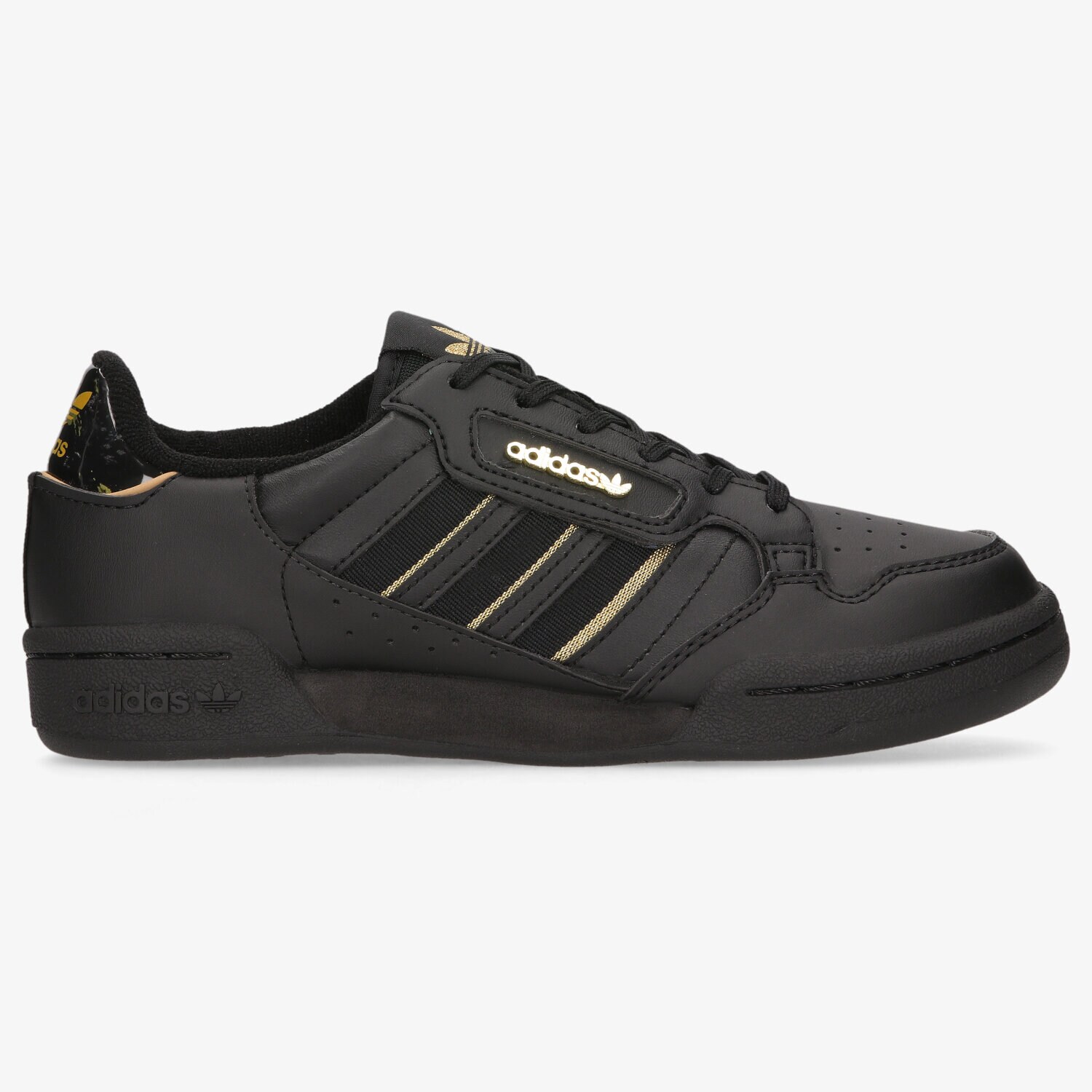 Copii pantofi sport ADIDAS CONTINENTAL 80 STRIPES J H03943 Negru