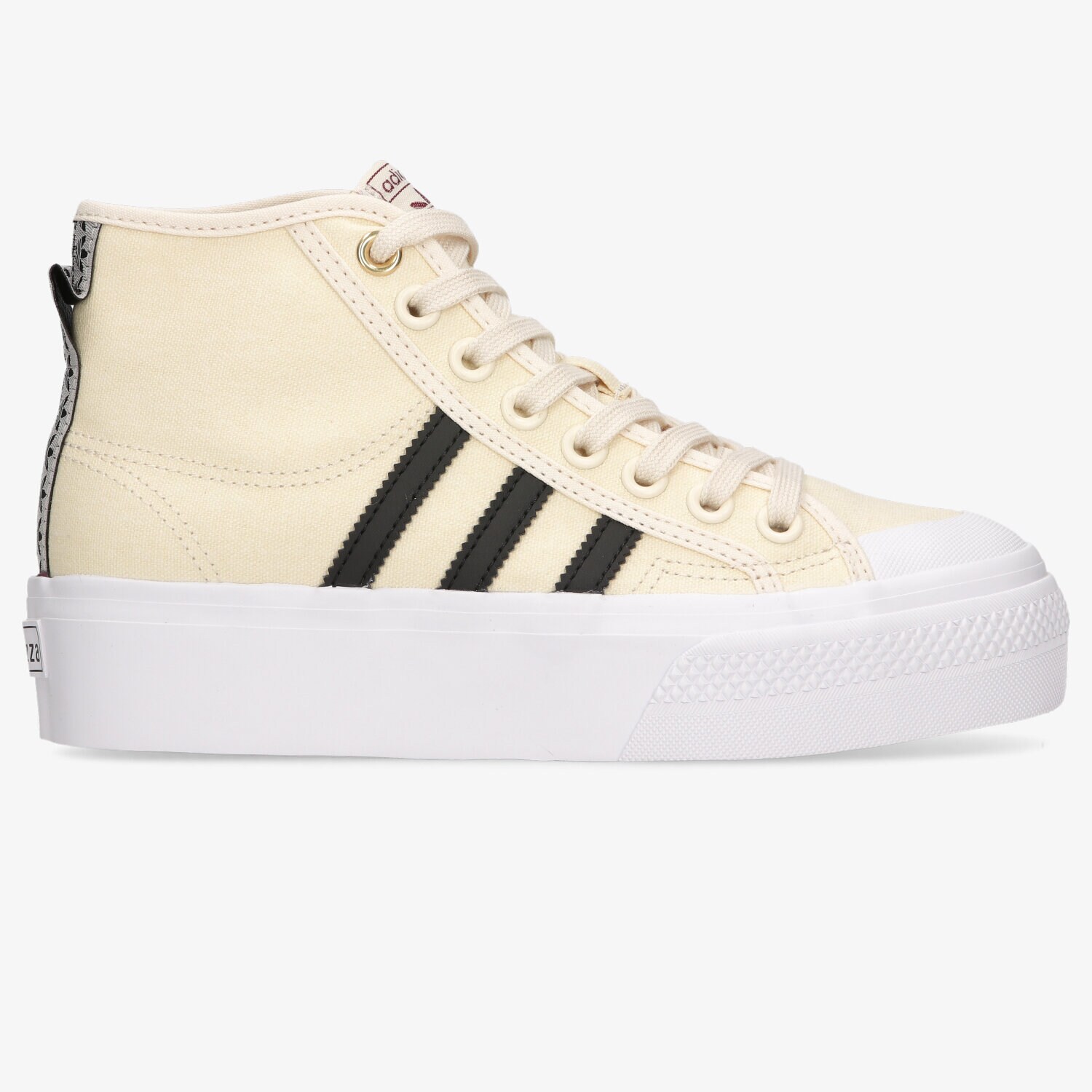 Femei teniși ADIDAS NIZZA PLATFORM MID W H00641 Bej
