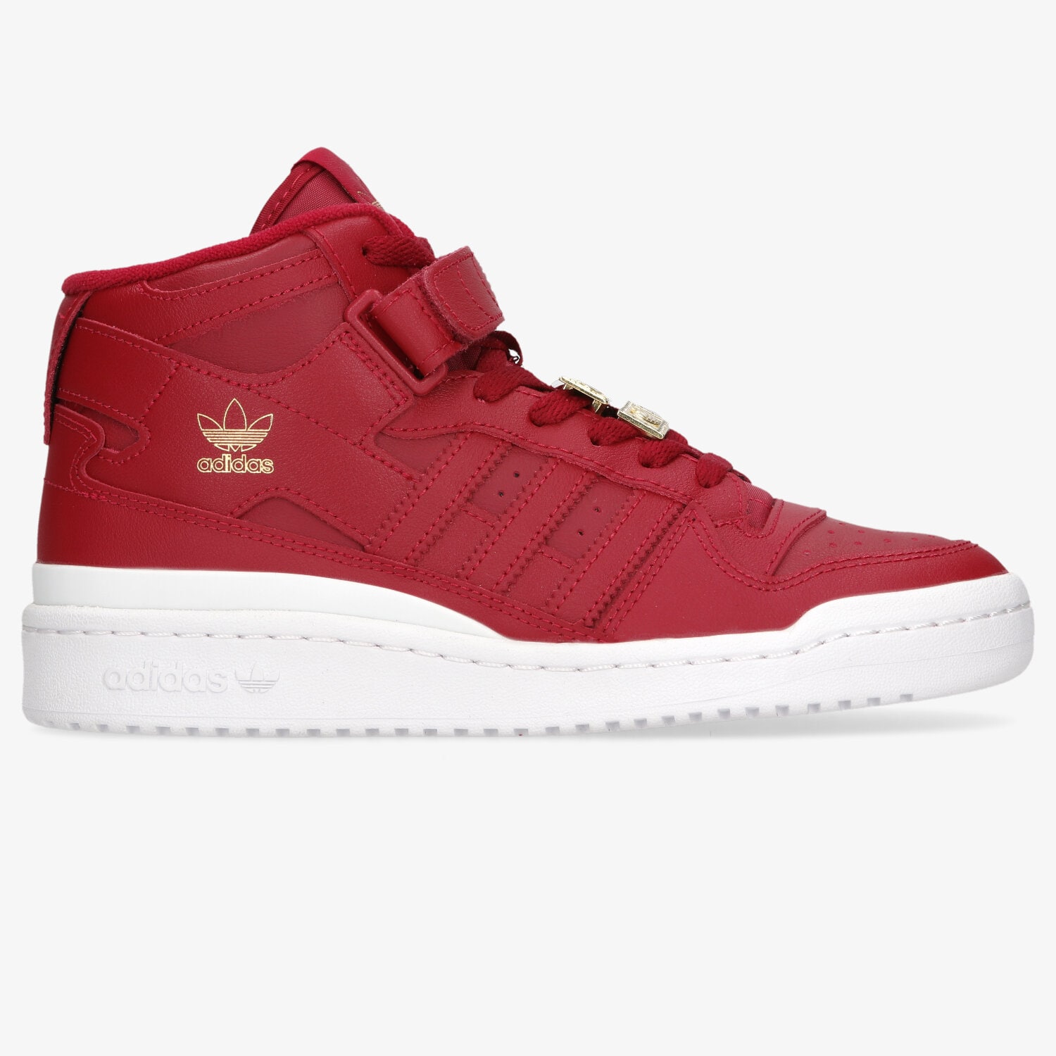 Femei pantofi sport ADIDAS FORUM MID W GZ8602 Bordo