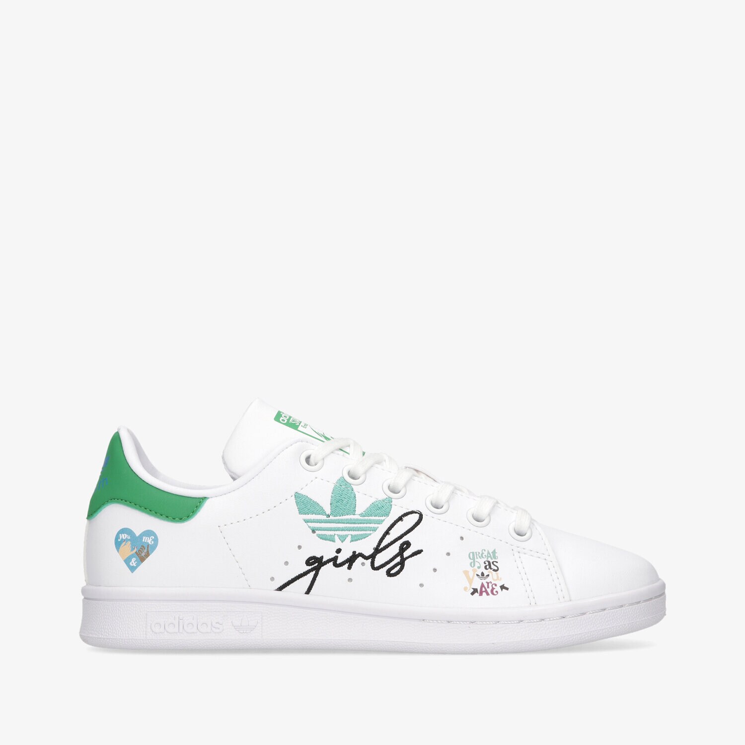 Copii pantofi sport ADIDAS STANSMITHJ GZ7384 Alb