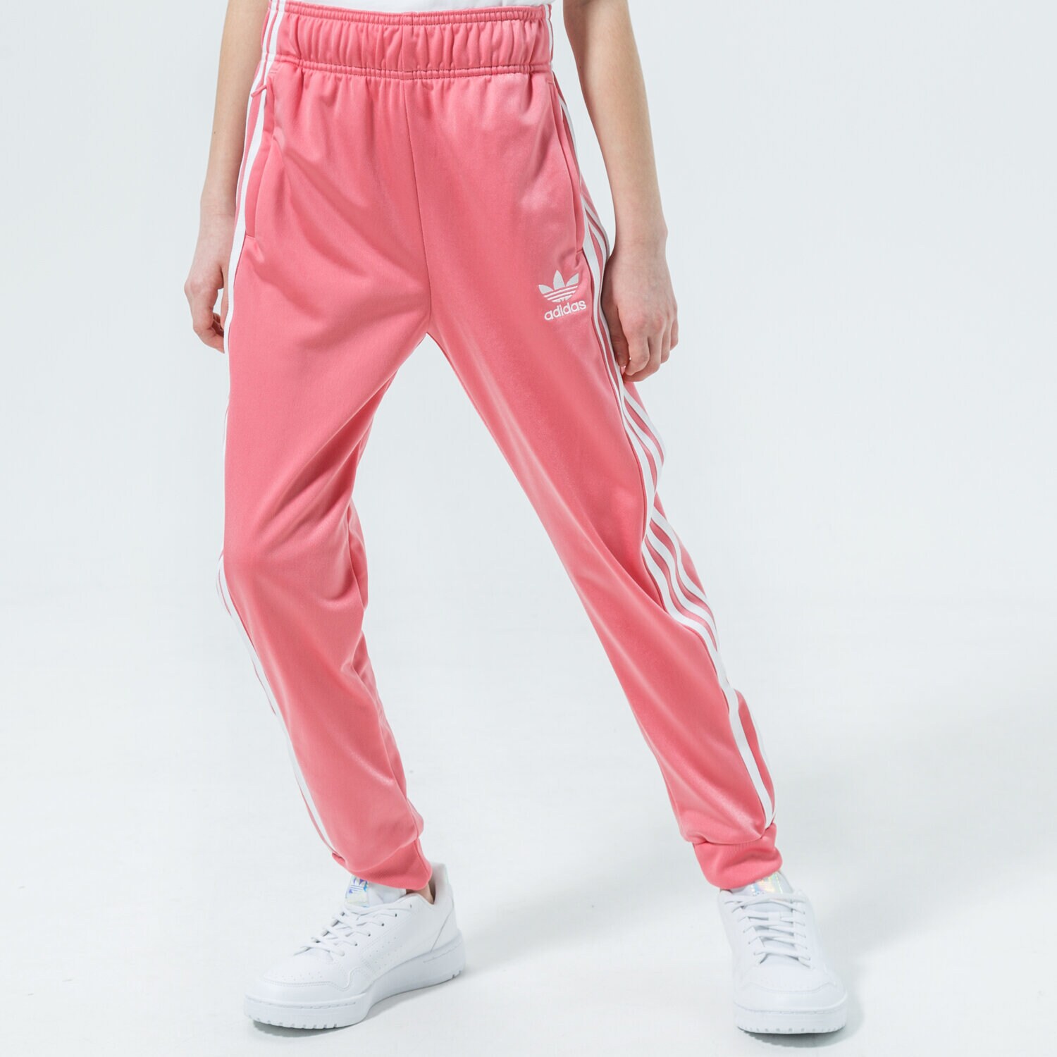 Pantaloni pentru copii ADIDAS PANTALONI SST TRACK PANTS WW GN8456 Roz