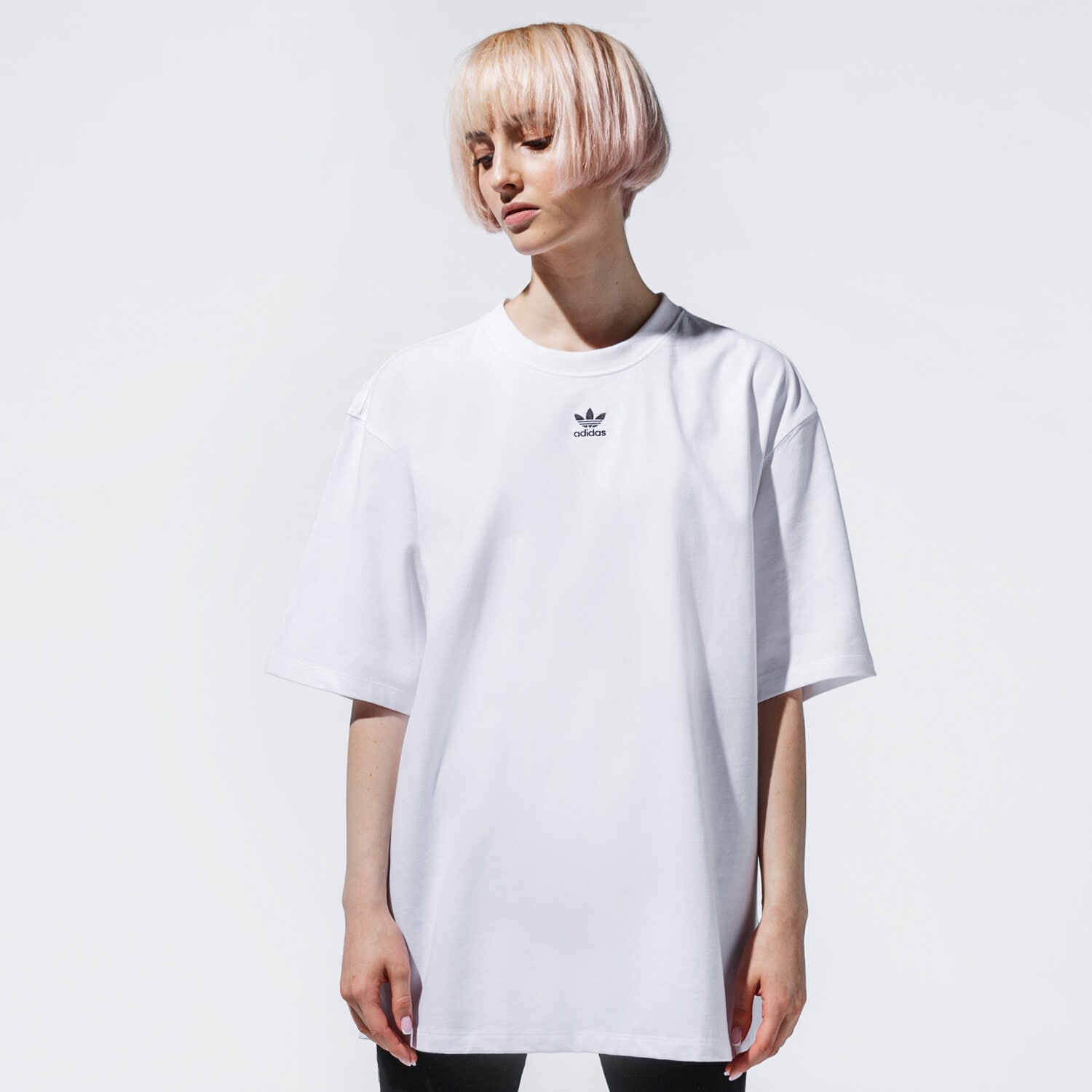 Femei tricou ADIDAS TRICOU TEE #H45578 Alb