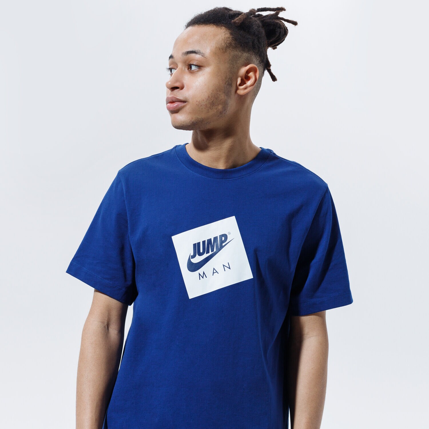 Bărbați tricou JORDAN TRICOU JUMPMAN BOX DD0963-492 Bleumarin