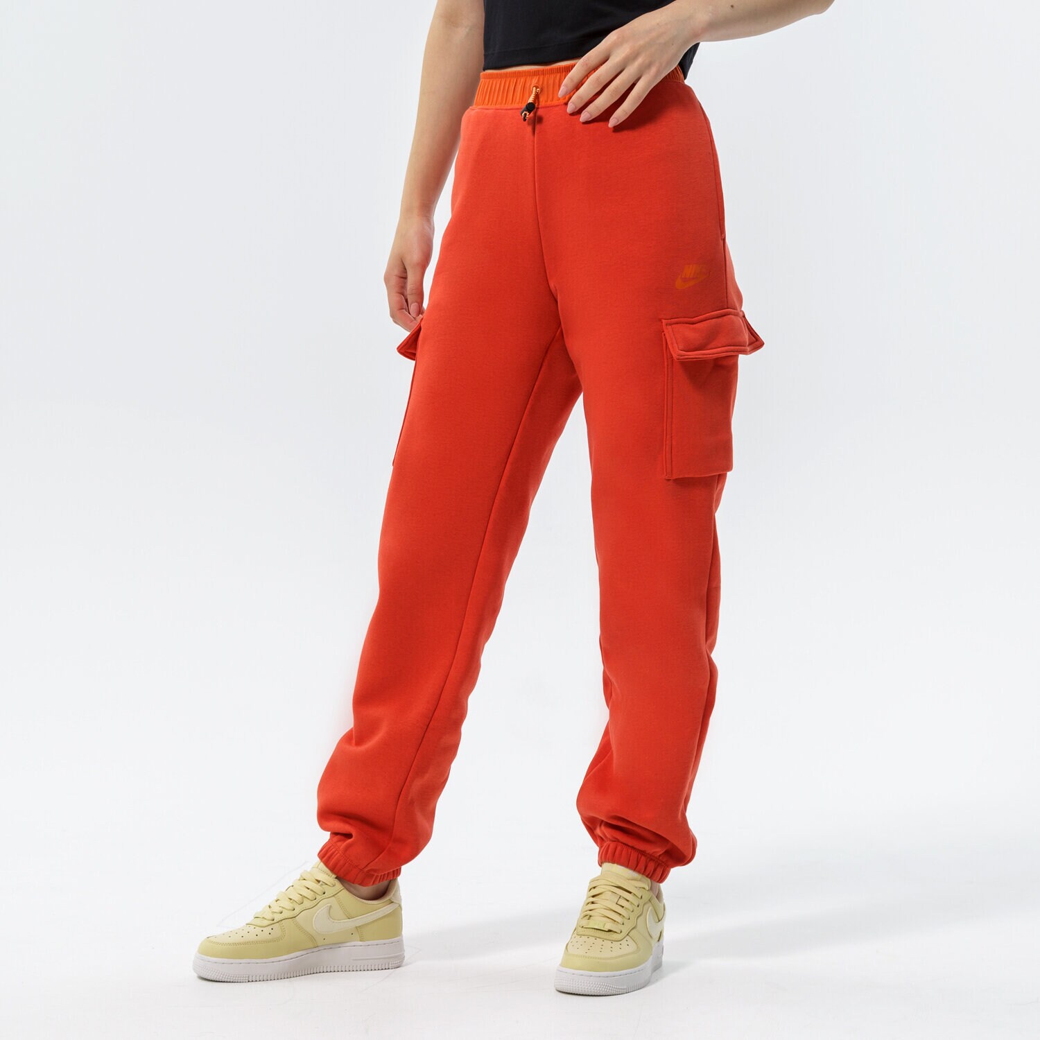 Femei pantaloni NIKE PANTALONI W NSW CARGO PANT LOOSE FLC UU DD3607-852 Portocaliu