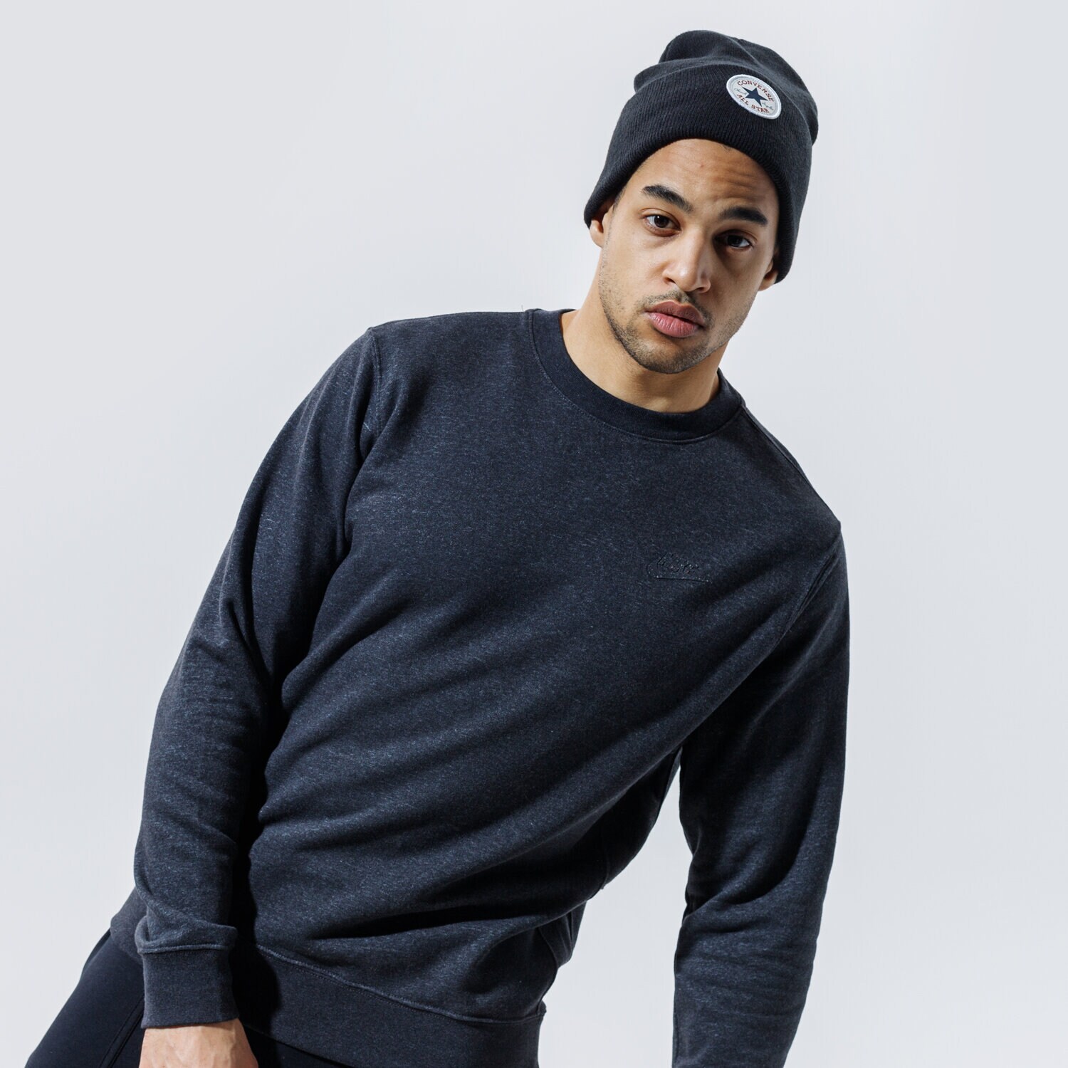 Bărbați bluză NIKE BLUZĂ M NSW SB CREW DA0683-010 Negru