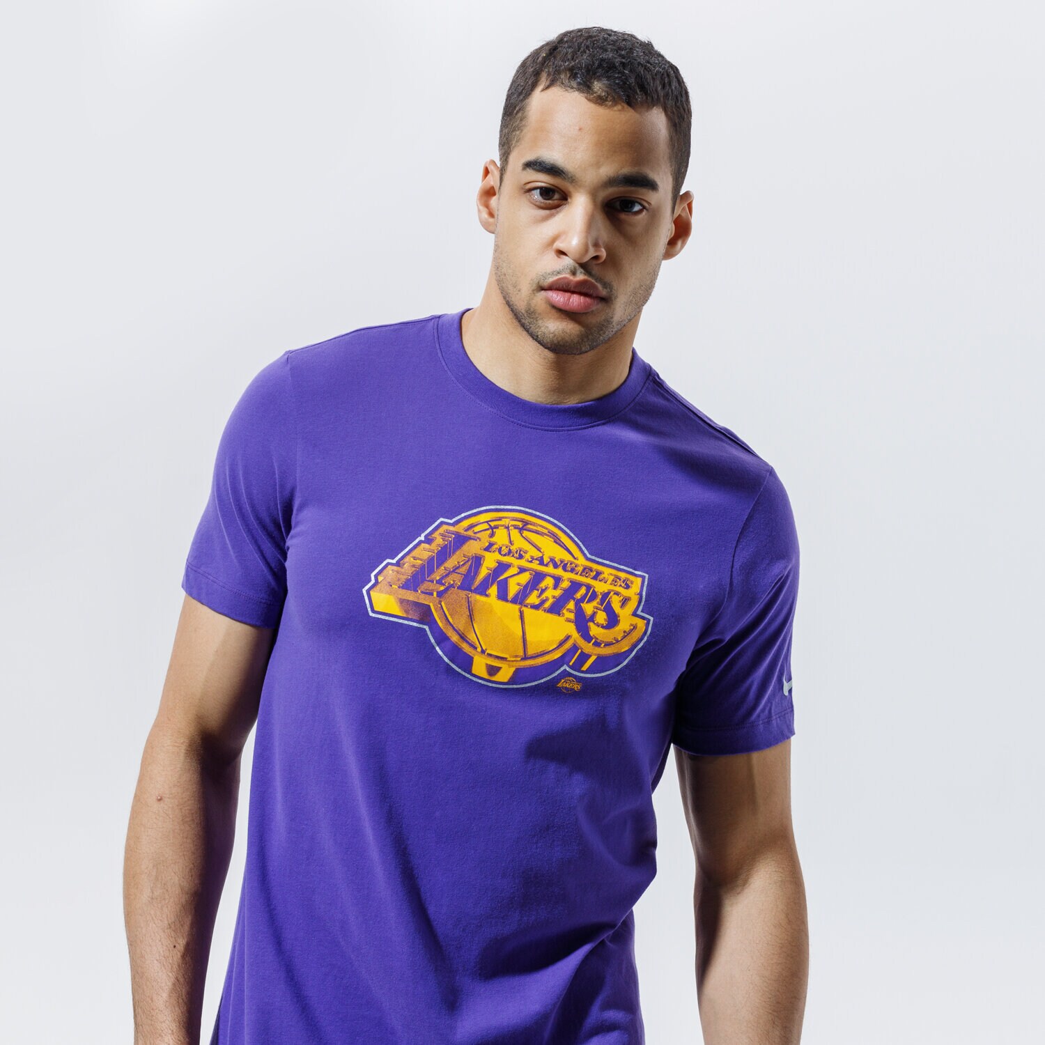 Bărbați tricou NIKE TRICOU LOS ANGELES LAKERS TEE EARNED EDITION NBA CZ7273-547 Violet