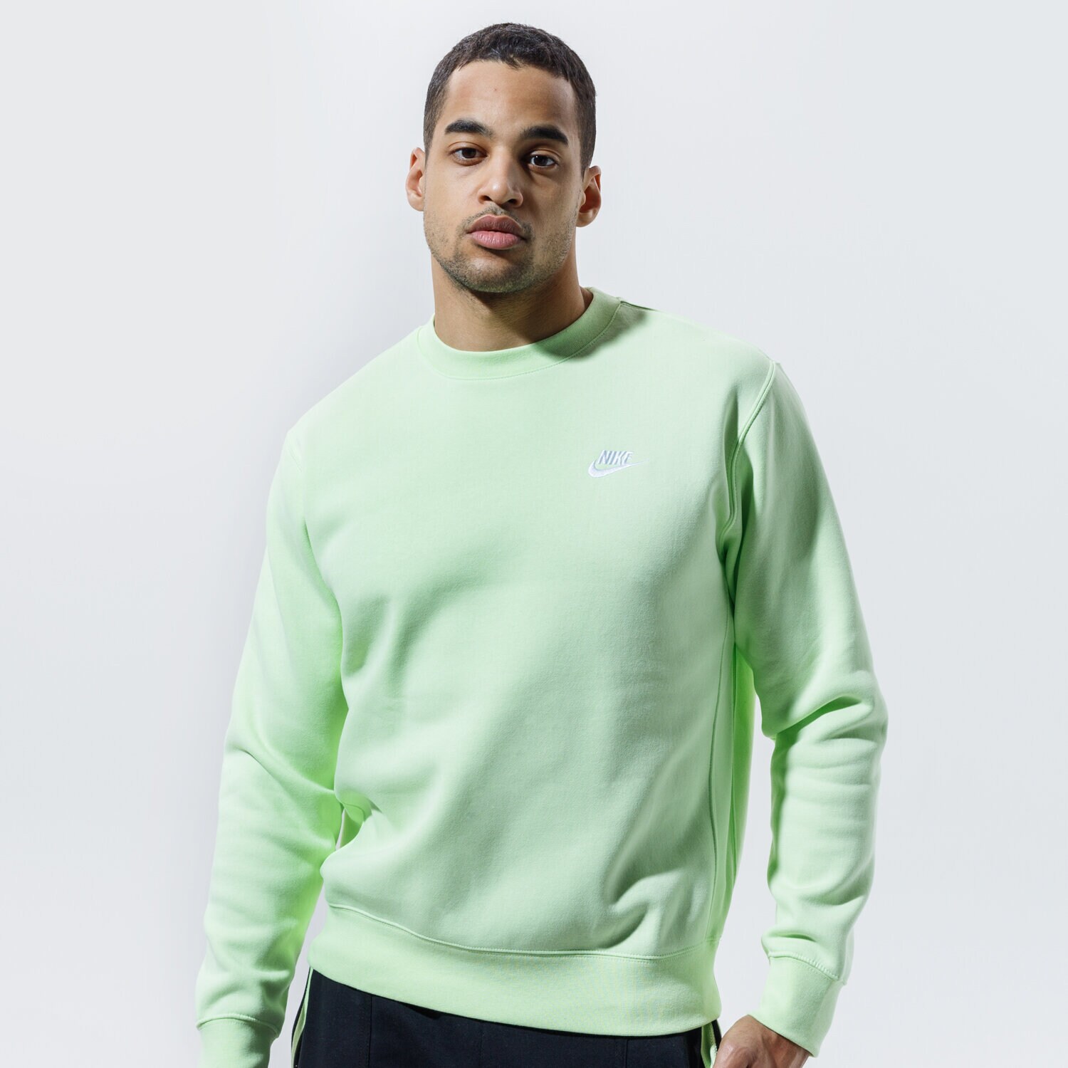 Bărbați bluză NIKE BLUZĂ SPORTSWEAR CLUB BV2662-383 Verde
