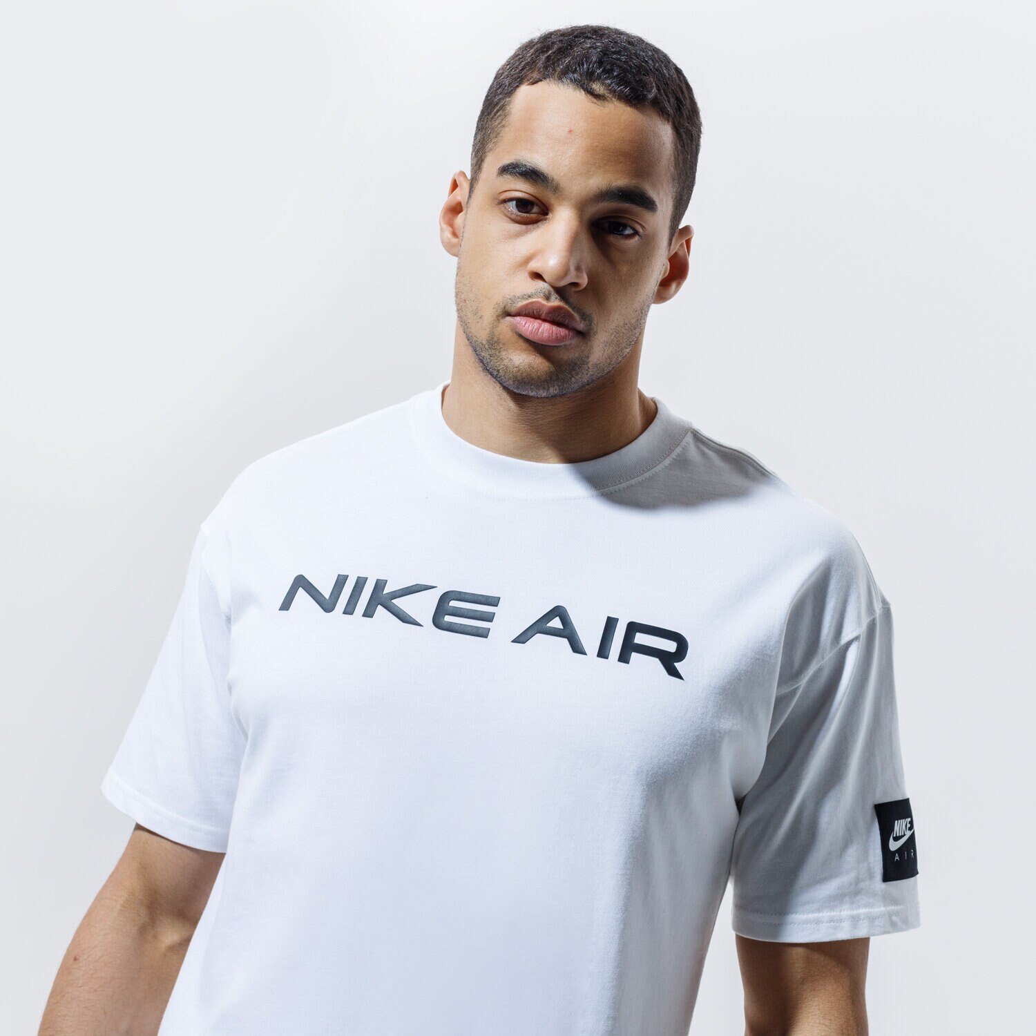 Bărbați tricou NIKE TRICOU AIR DA0304-100 Alb