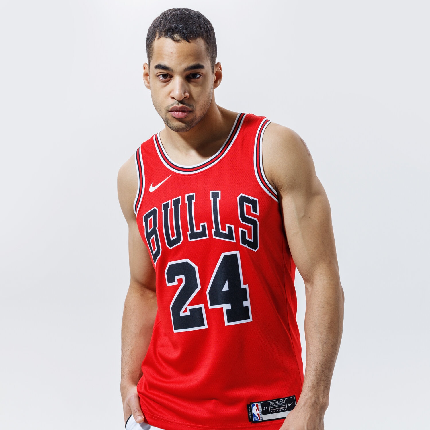 Bărbați tricou NIKE MAIOU CHICAGO BULLS MARKKANEN SWINGMAN ICON 2020 NBA CW3660-658 Roșu