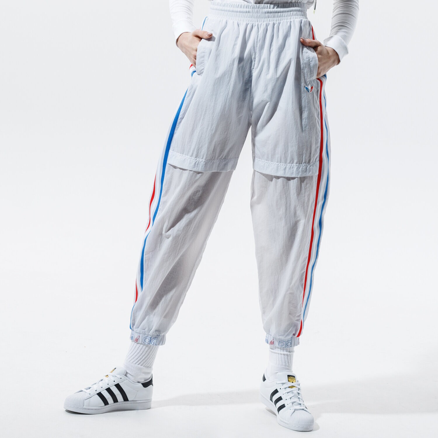 Femei pantaloni ADIDAS PANTALONI  JAPONA TP GT8467 Alb