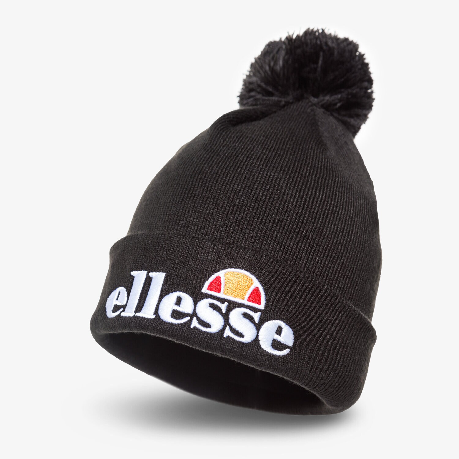 Copii căciulă ELLESSE CACIULA DE IARNĂ VELLY POM POM BLK SAAY0473011 Negru
