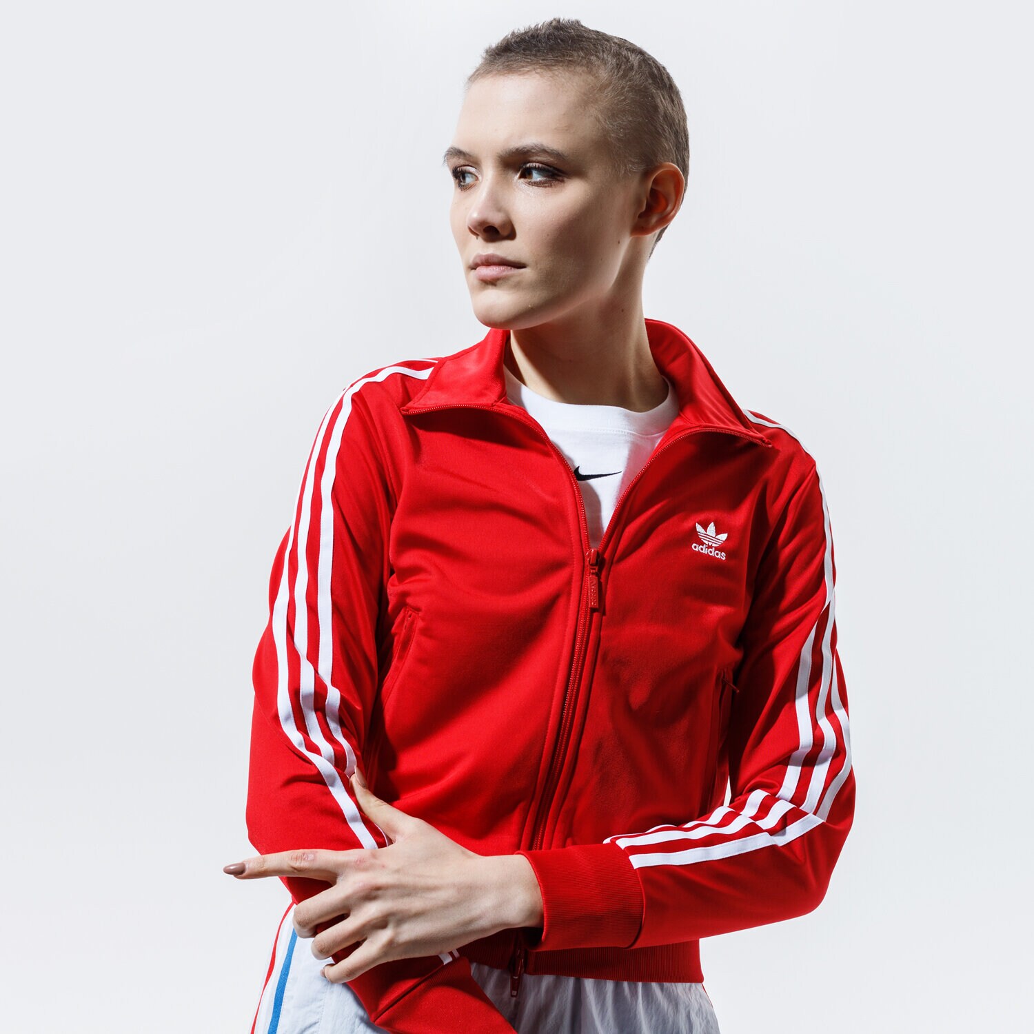 Femei bluză ADIDAS BLUZĂ FIREBIRD TT PB GN2818 Roșu