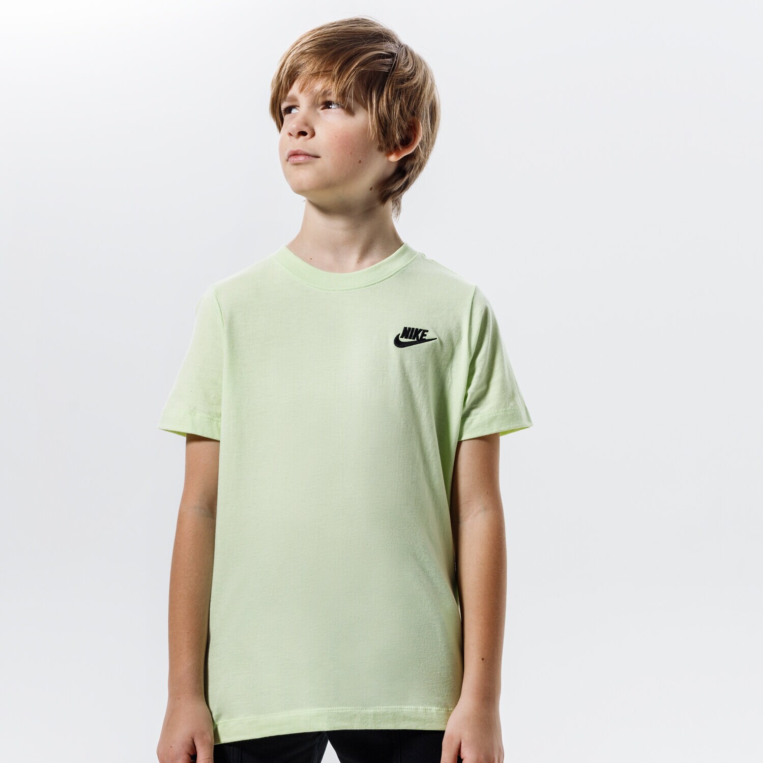 Copii tricou NIKE TRICOU SPORTSWEAR BOY AR5254-355 Verde