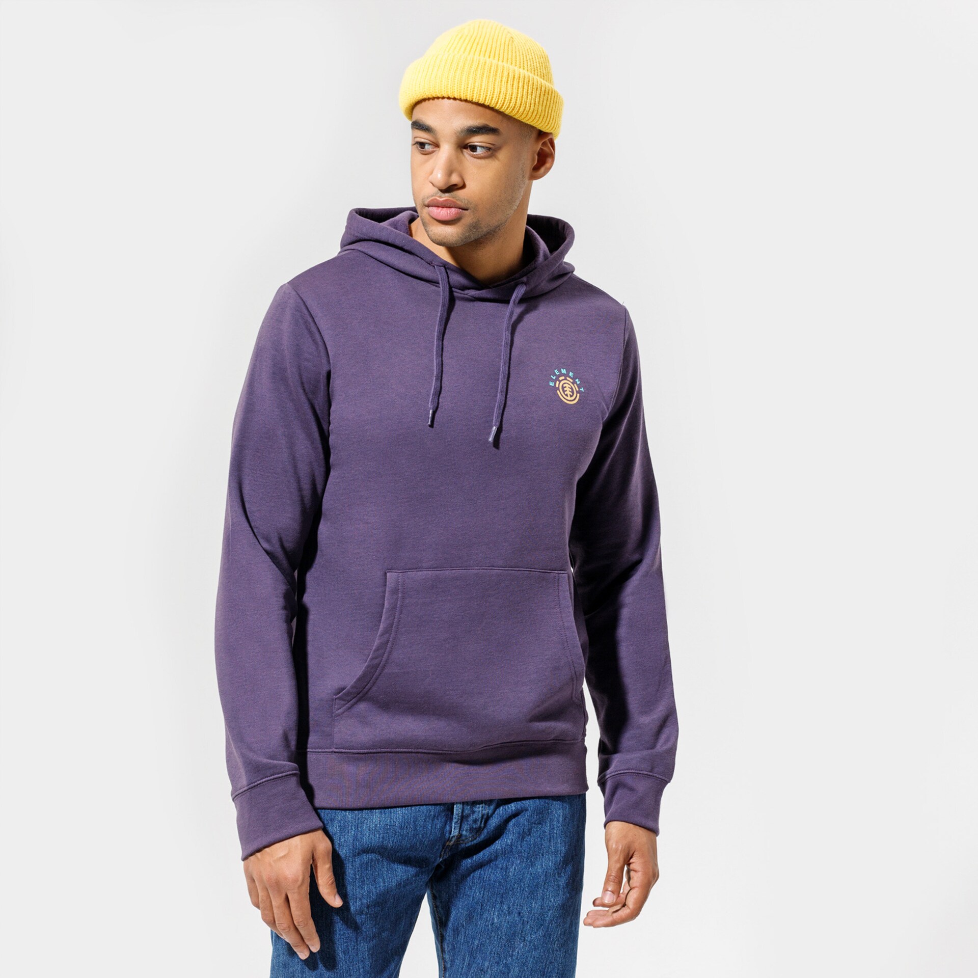 Bărbați bluză ELEMENT BLUZĂ CU GLUGĂ IVYHILL HOOD Z1HOE14778 Bleumarin