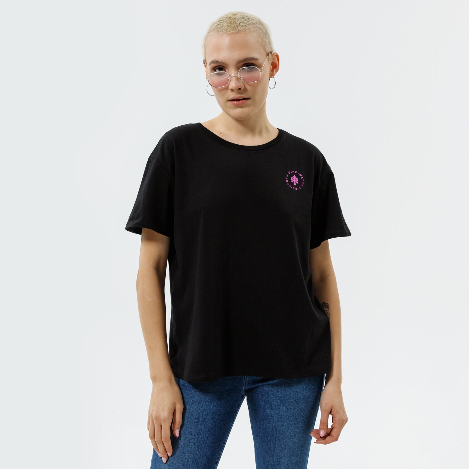 Femei tricou ELEMENT TRICOU LAHOTAN SS W Z3SSE63732 Negru