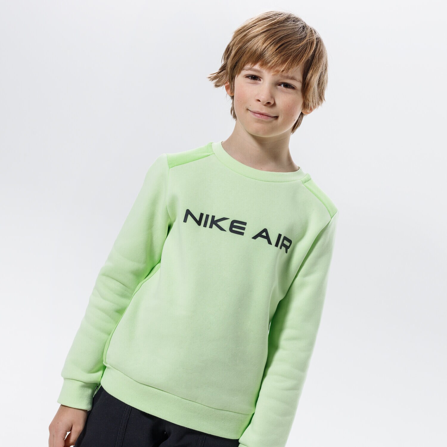 Copii bluză NIKE BLUZĂ AIR BOY DA0703-383 Verde