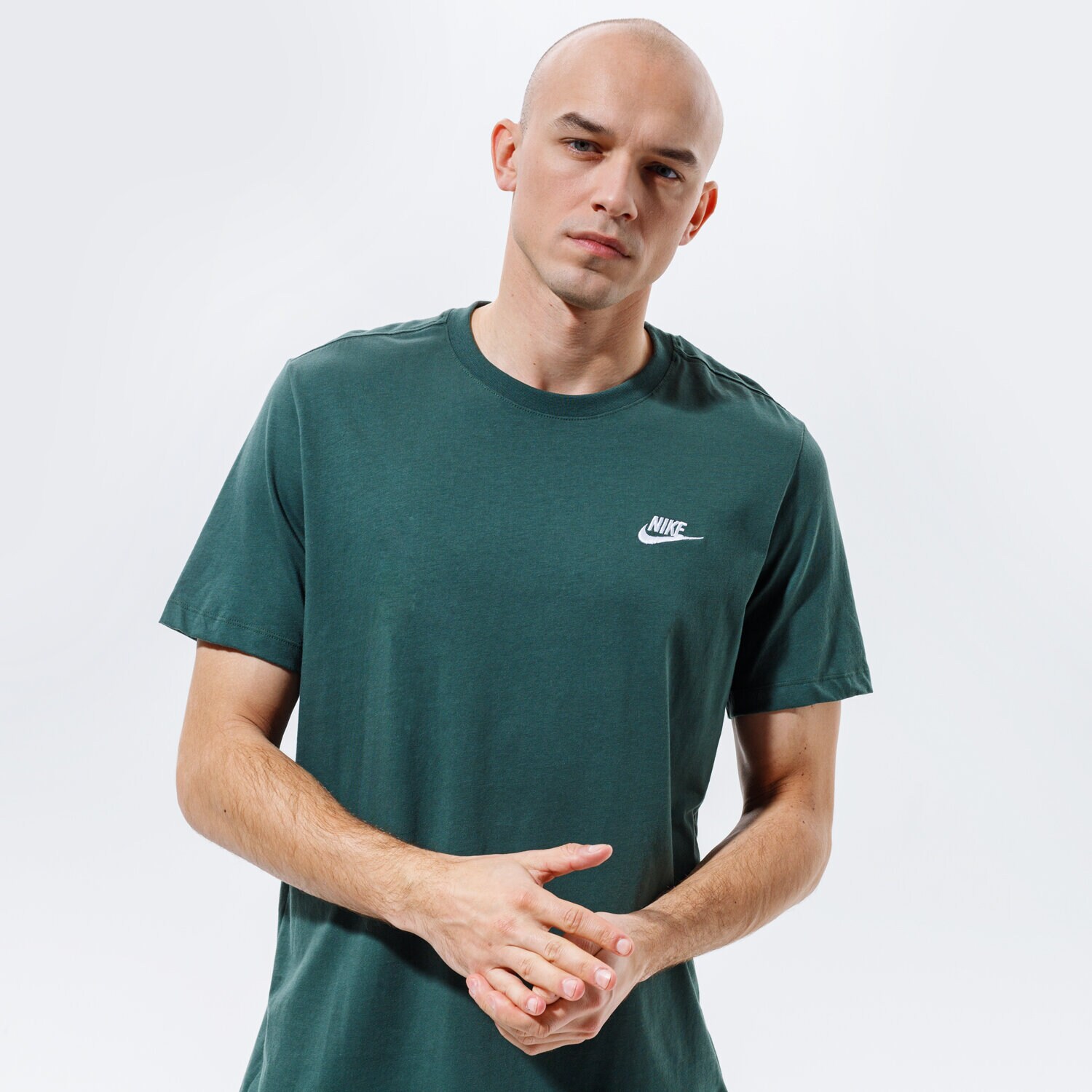 Bărbați tricou NIKE TRICOU SPORTSWEAR CLUB AR4997-370 Kaki