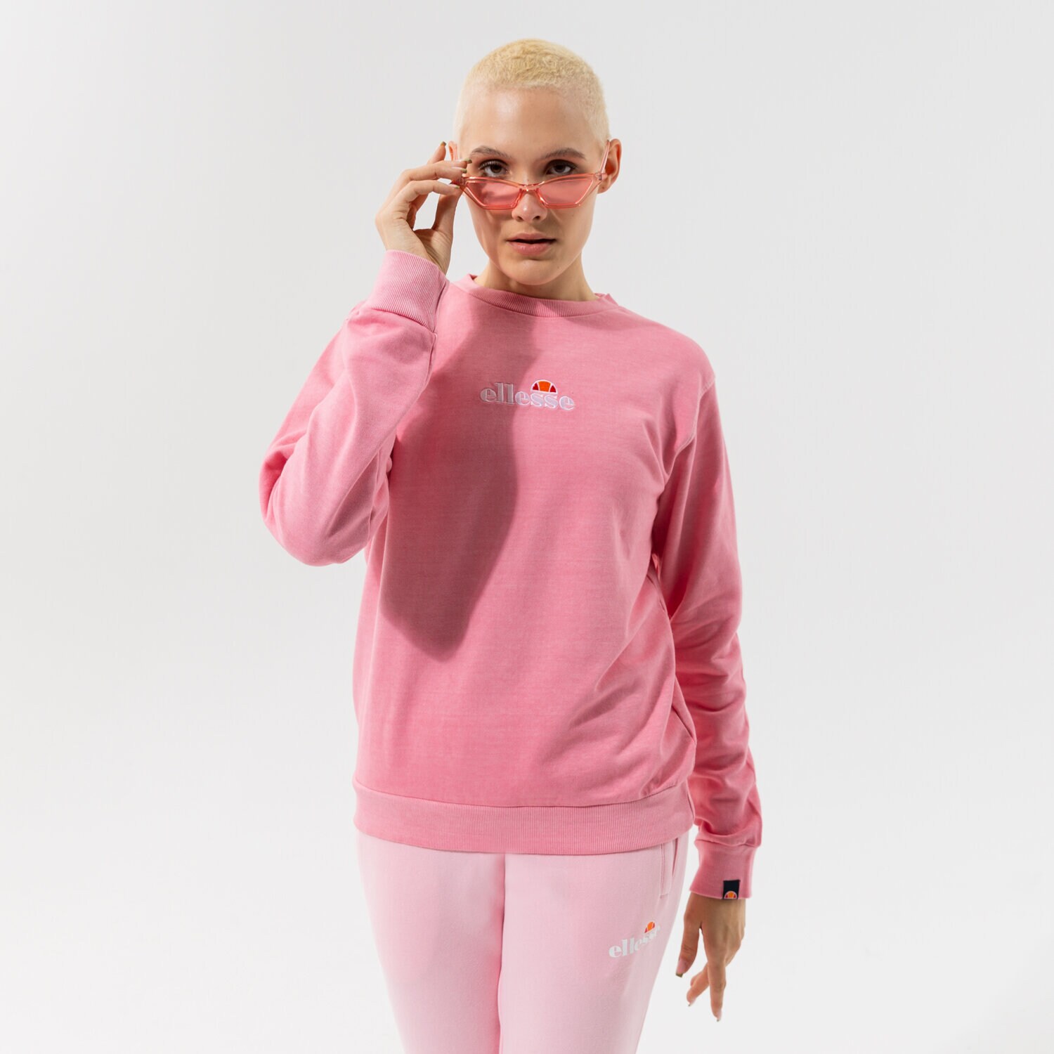 Femei bluză ELLESSE BLUZĂ SAPPAN SWEATSHIRT PINK SGK13149814 Roz