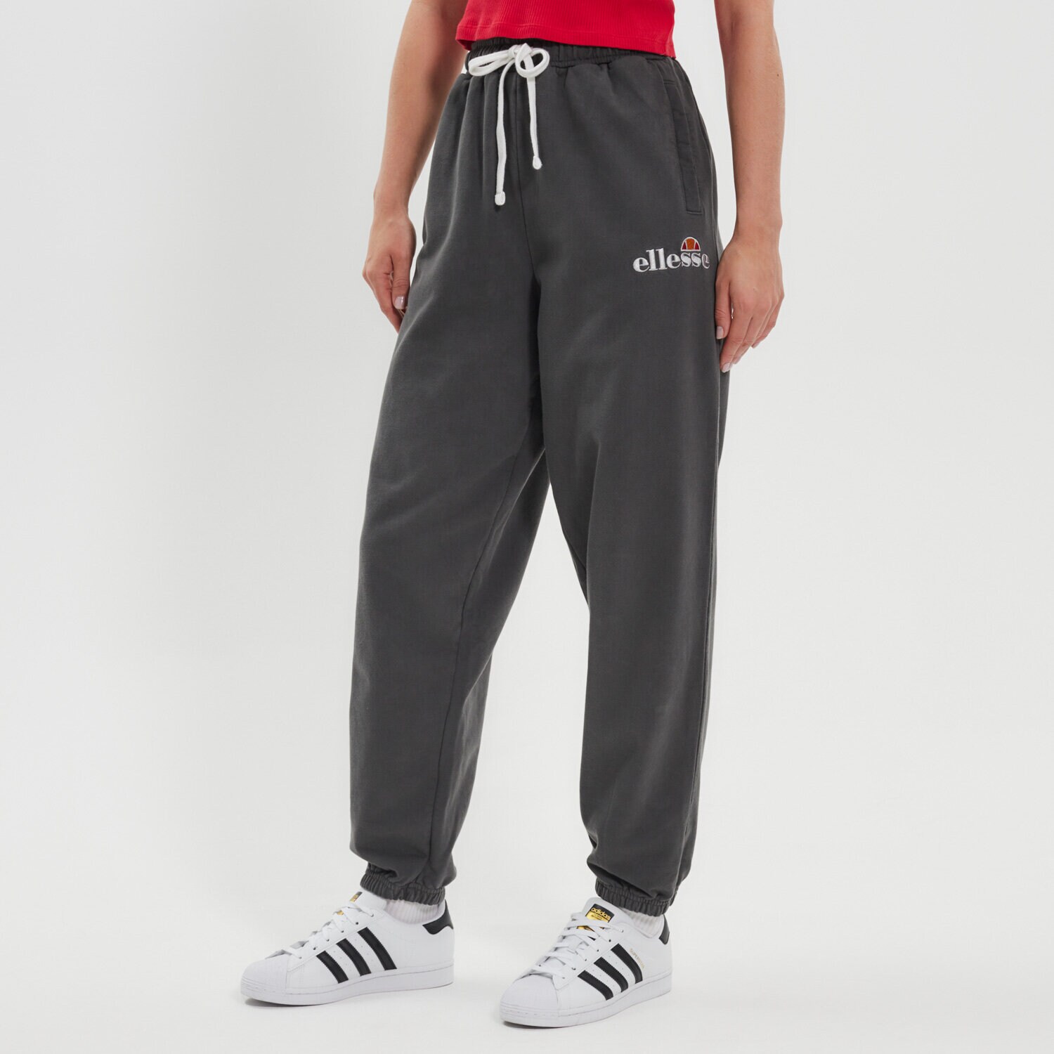 Femei pantaloni ELLESSE PANTALONI  VELAMJOGPANTS BLK SGK13150011 Negru
