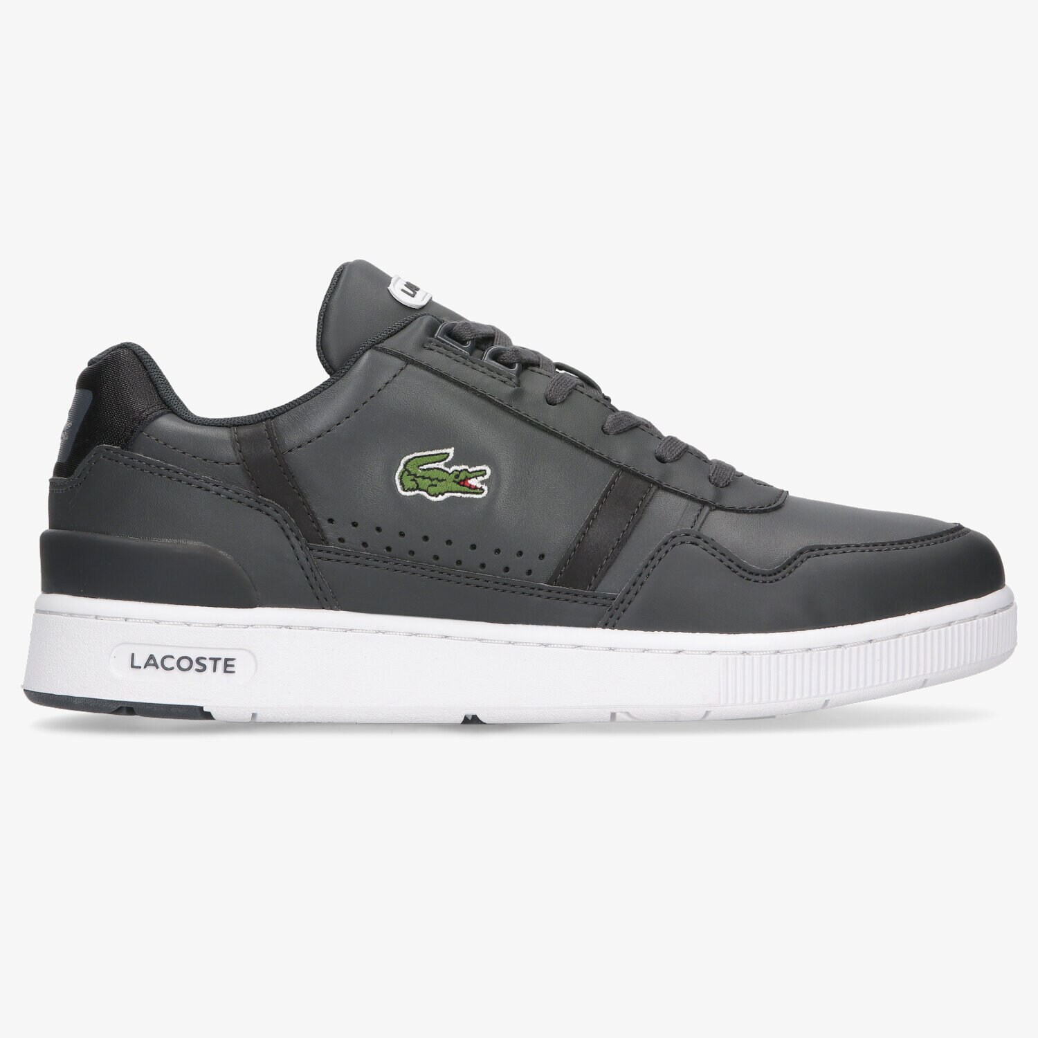 Barbați pantofi sport LACOSTE T-CLIP 0121 2 SMA 742SMA0023032 Gri