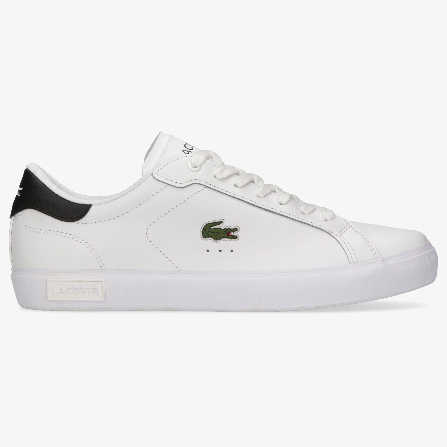 Barbați pantofi sport LACOSTE POWERCOURT 0121 1 SMA 742SMA0018147 Alb
