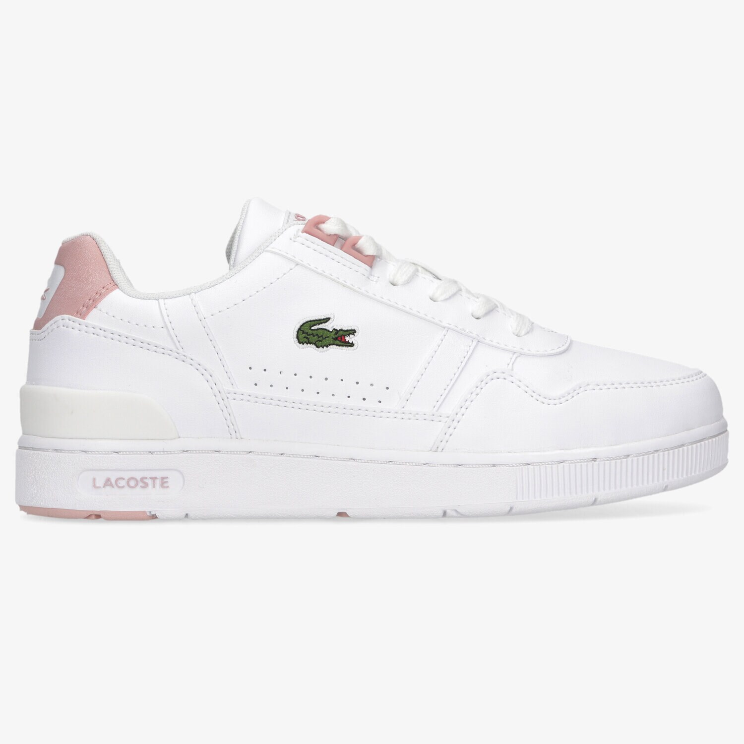 Copii pantofi sport LACOSTE T-CLIP 0121 1 SUJ 742SUJ00041Y9 Alb
