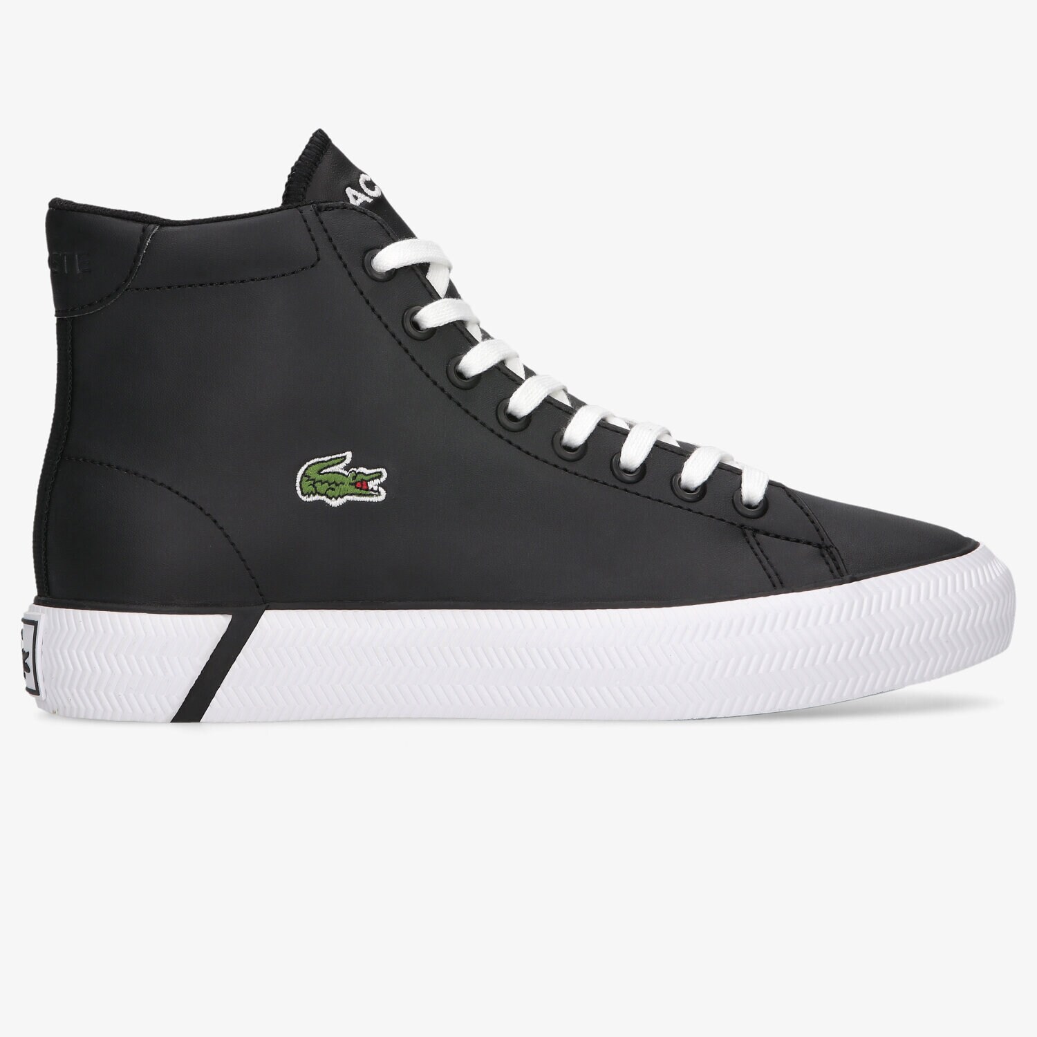 Copii pantofi sport LACOSTE GRIPSHOT MID 0121 1 CUJ 742CUJ0002312 Negru