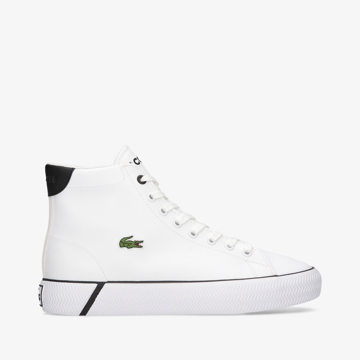 Copii pantofi sport LACOSTE GRIPSHOT MID 0121 1 CUJ 742CUJ0002147 Alb
