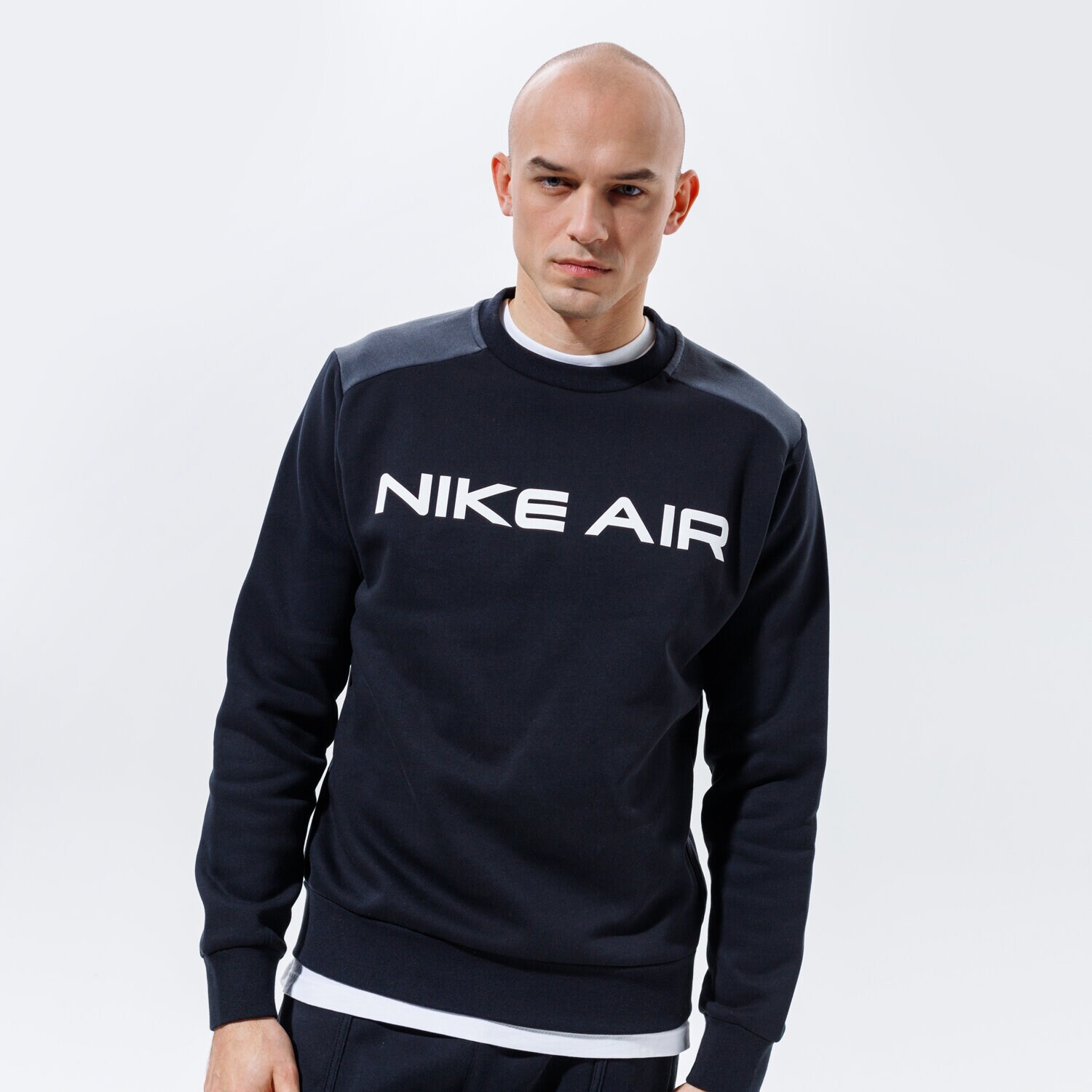 Bărbați bluză NIKE BLUZĂ AIR DA0220-010 Negru