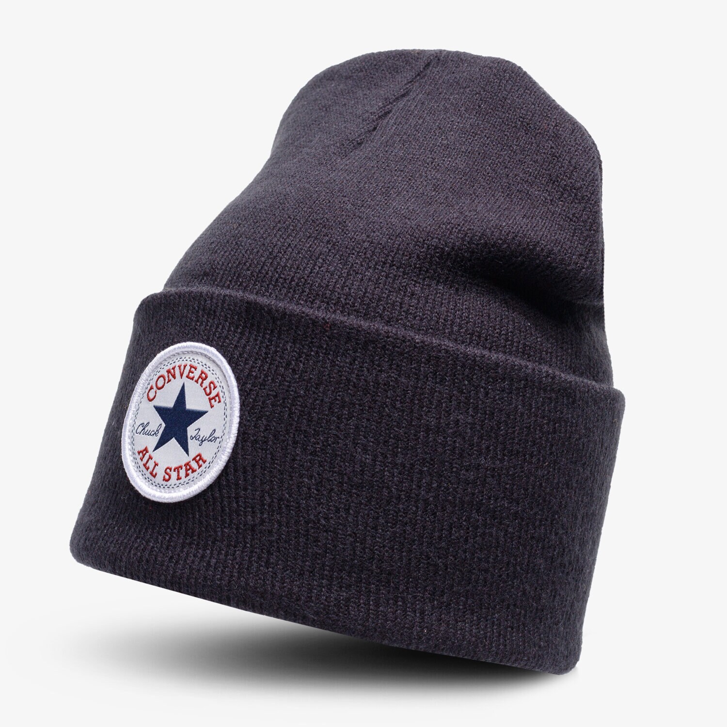 Copii căciulă CONVERSE CACIULA DE IARNĂ TALL CHUCK PATCH BEANIE 10019012-A01 Negru