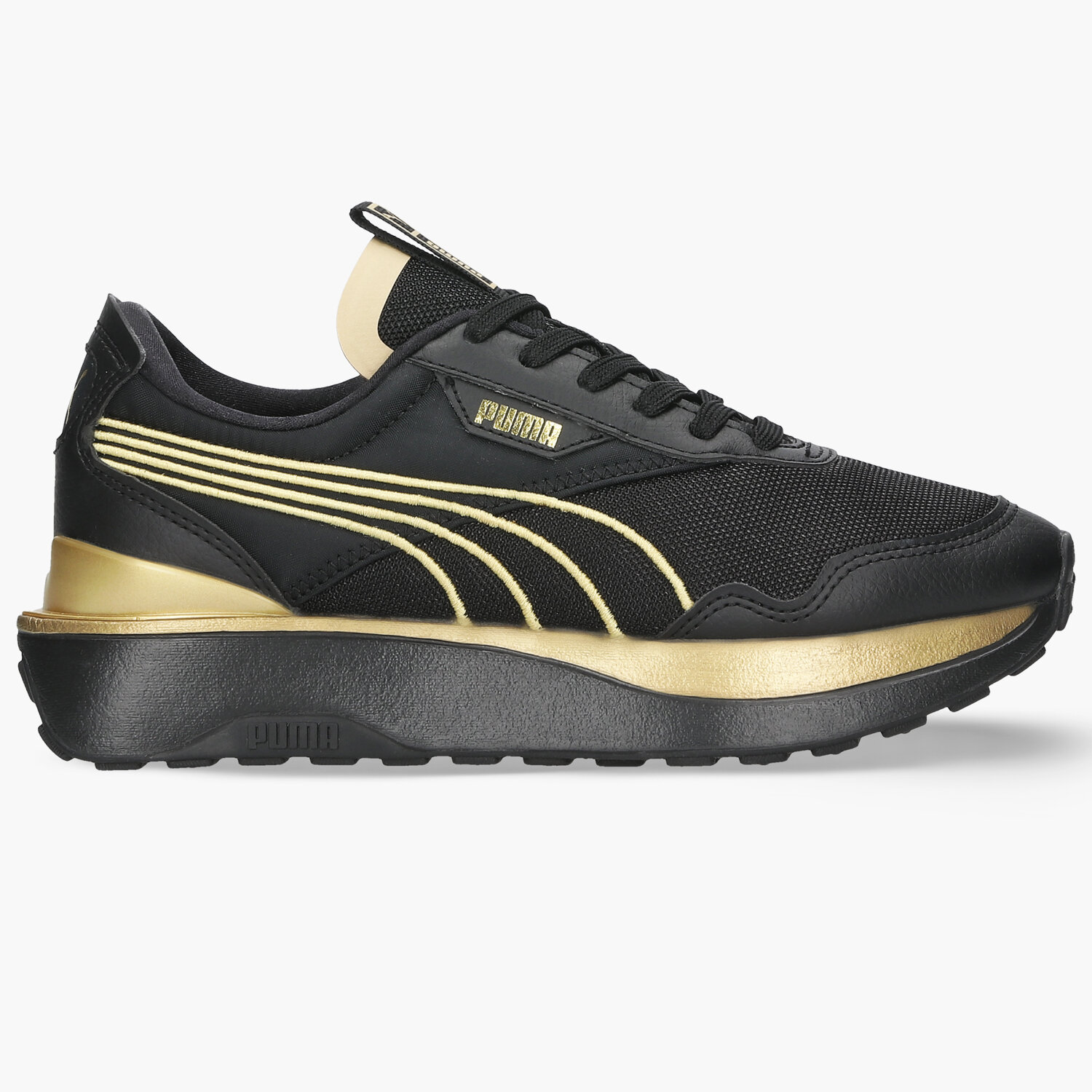 Femei pantofi sport PUMA CRUISE RIDER METAL WN'S 38161502 Negru
