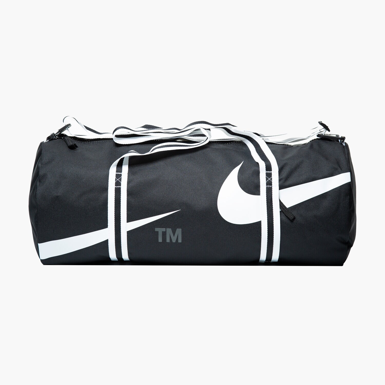 Femei geantă NIKE GEANTĂ  NK HERITAGE DUFF - SWOOSH DJ7379-010 Negru