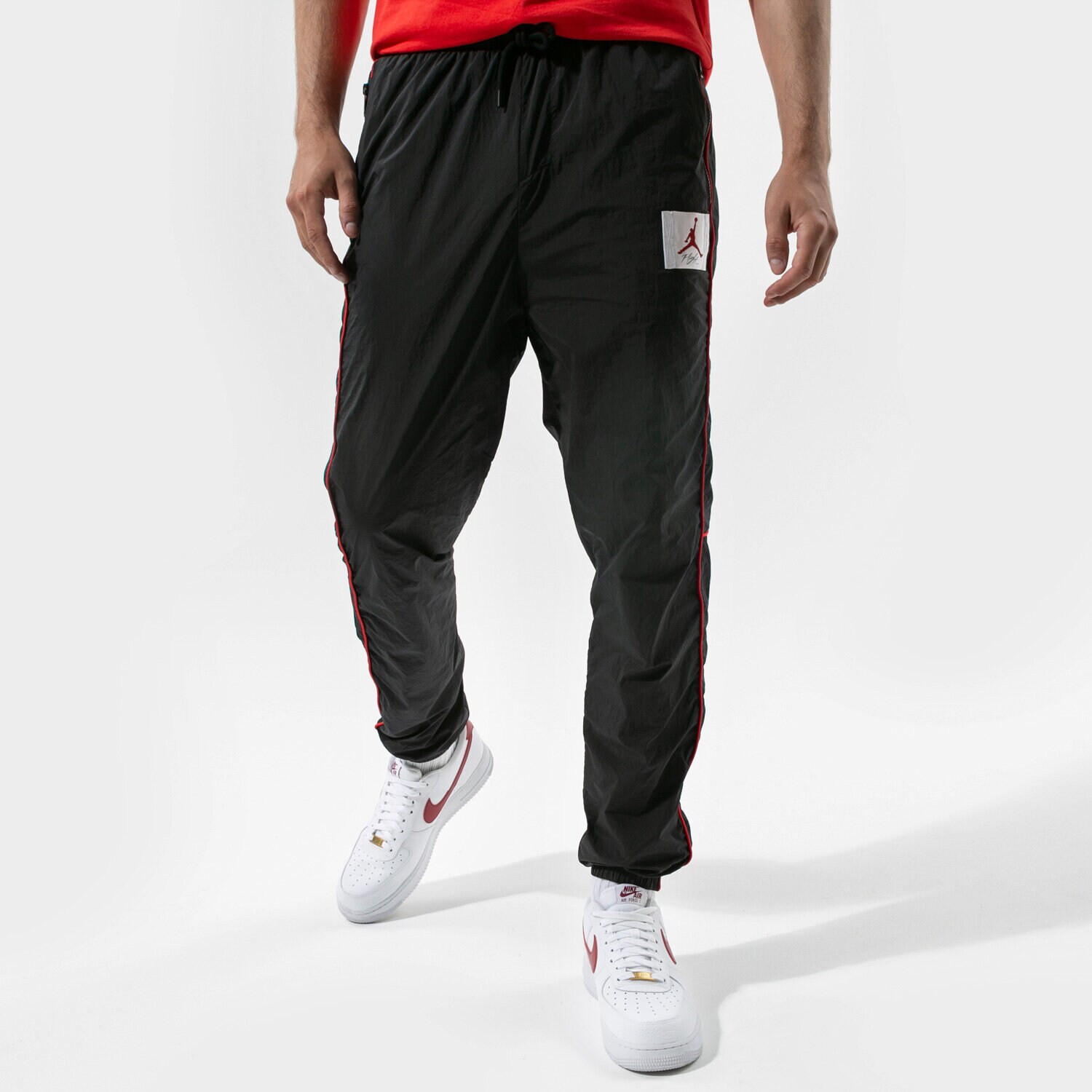 Bărbați pantaloni JORDAN PANTALONI  M J FLIGHT WARMUP PANT CK6656-010 Negru