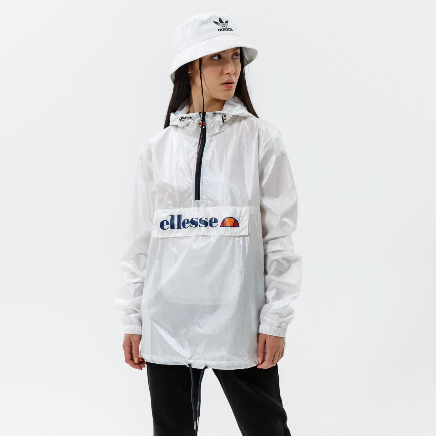 Femei jachetă ELLESSE JACHETĂ ADALINE OH JACKET IRID SGI11063934 Alb