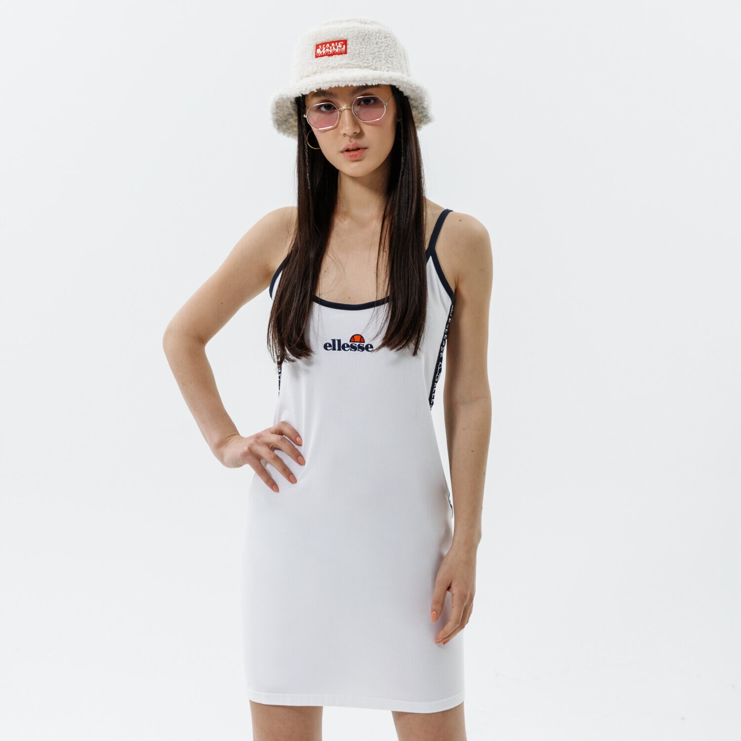 Femei rochii și fuste ELLESSE ROCHIE MONDAE TRENINGS WHT SGJ12893908 Alb